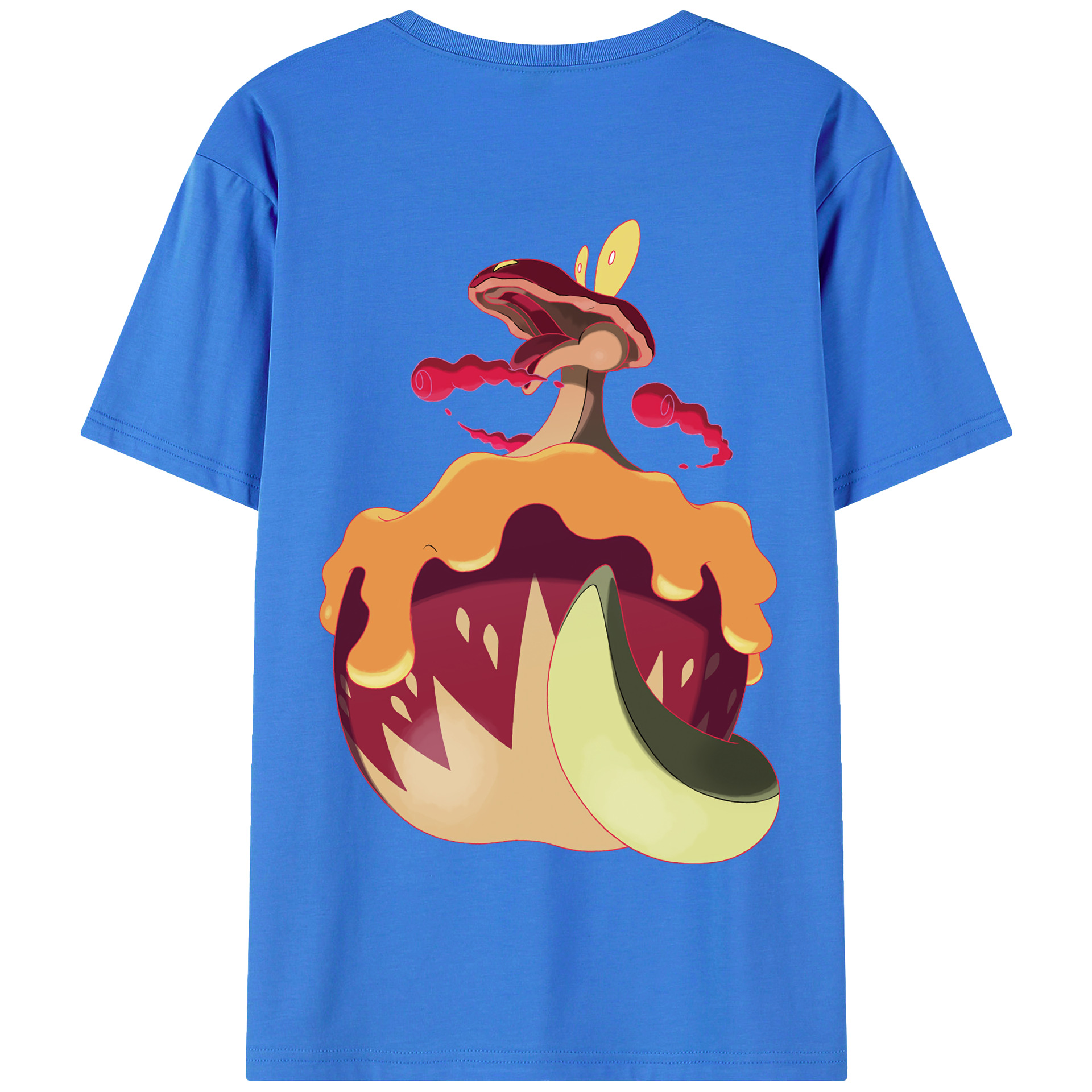 （画像用） ポケットモンスター Pokémon 綿100％半袖Tシャツ（背面プリント）