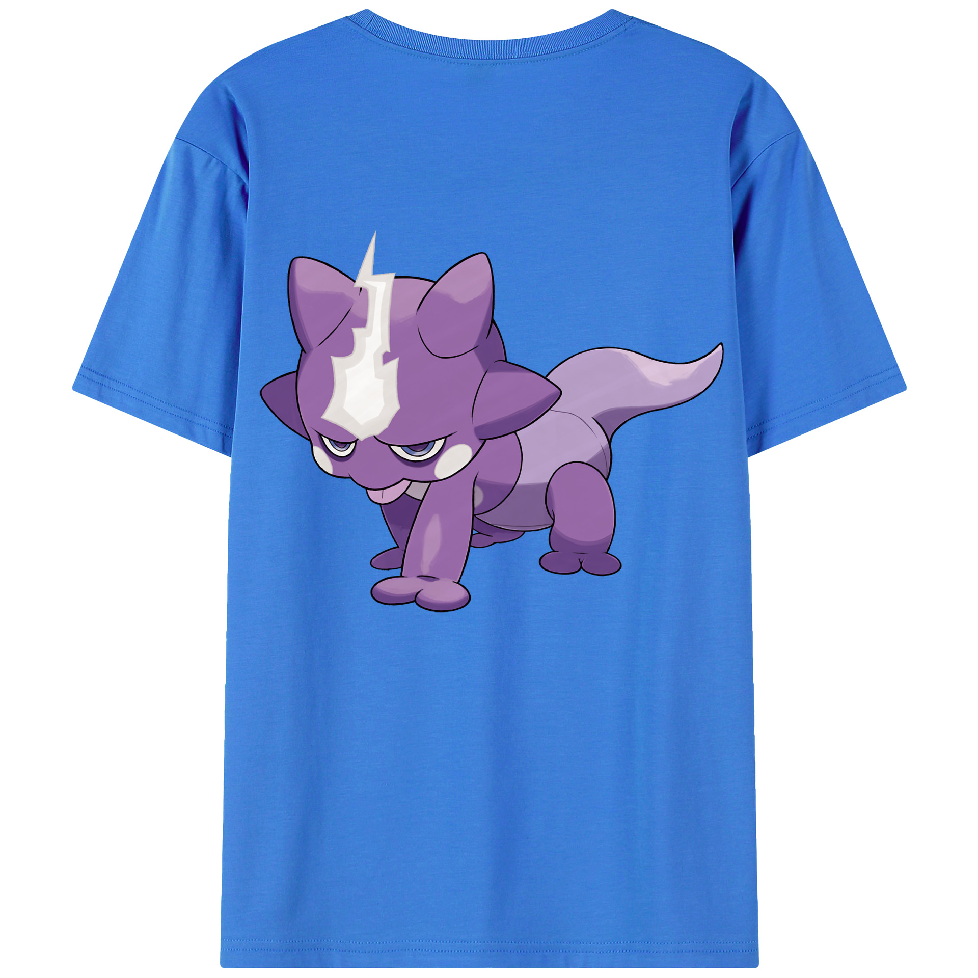 （画像用） ポケットモンスター Pokémon 綿100％半袖Tシャツ（背面プリント）