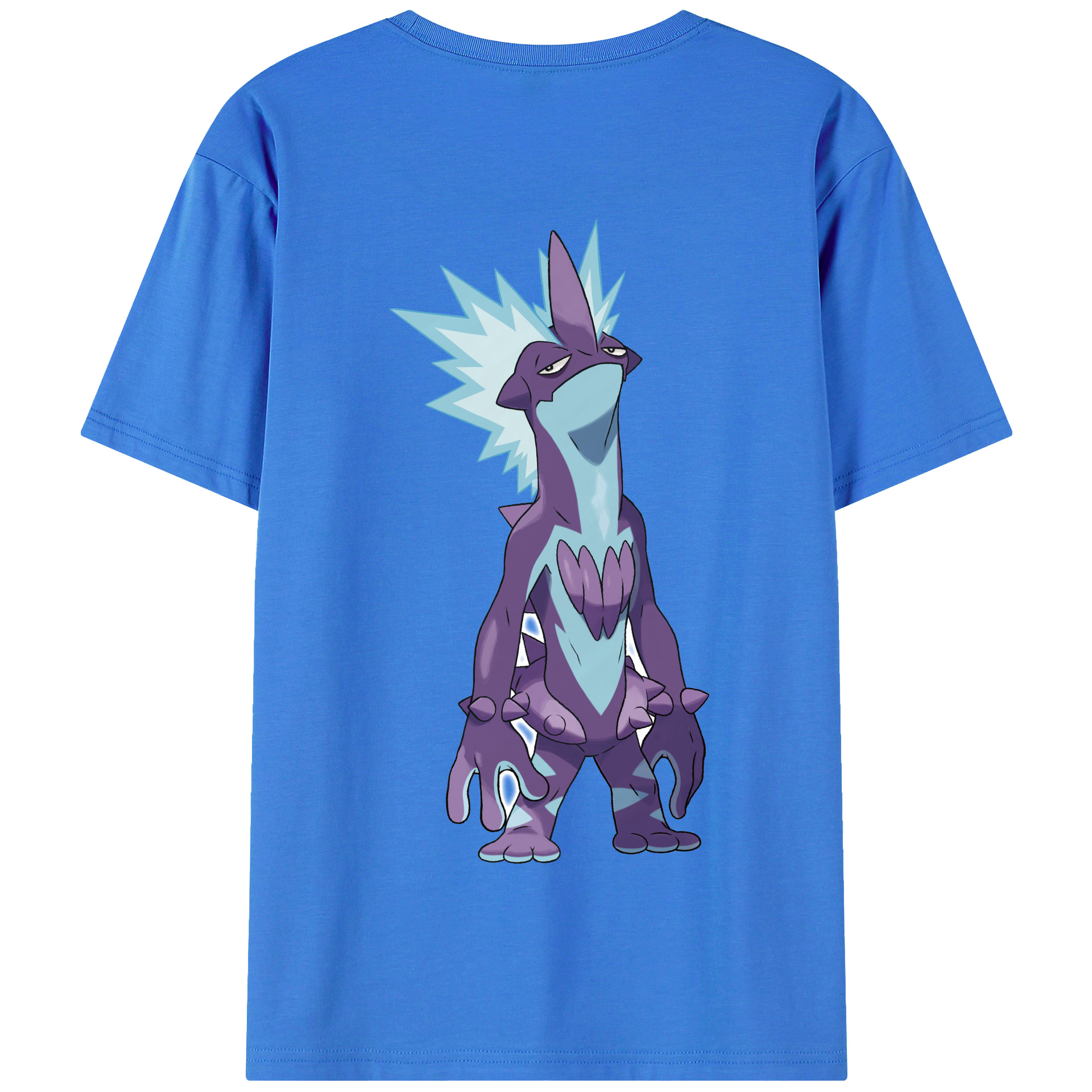 （画像用） ポケットモンスター Pokémon 綿100％半袖Tシャツ（背面プリント）