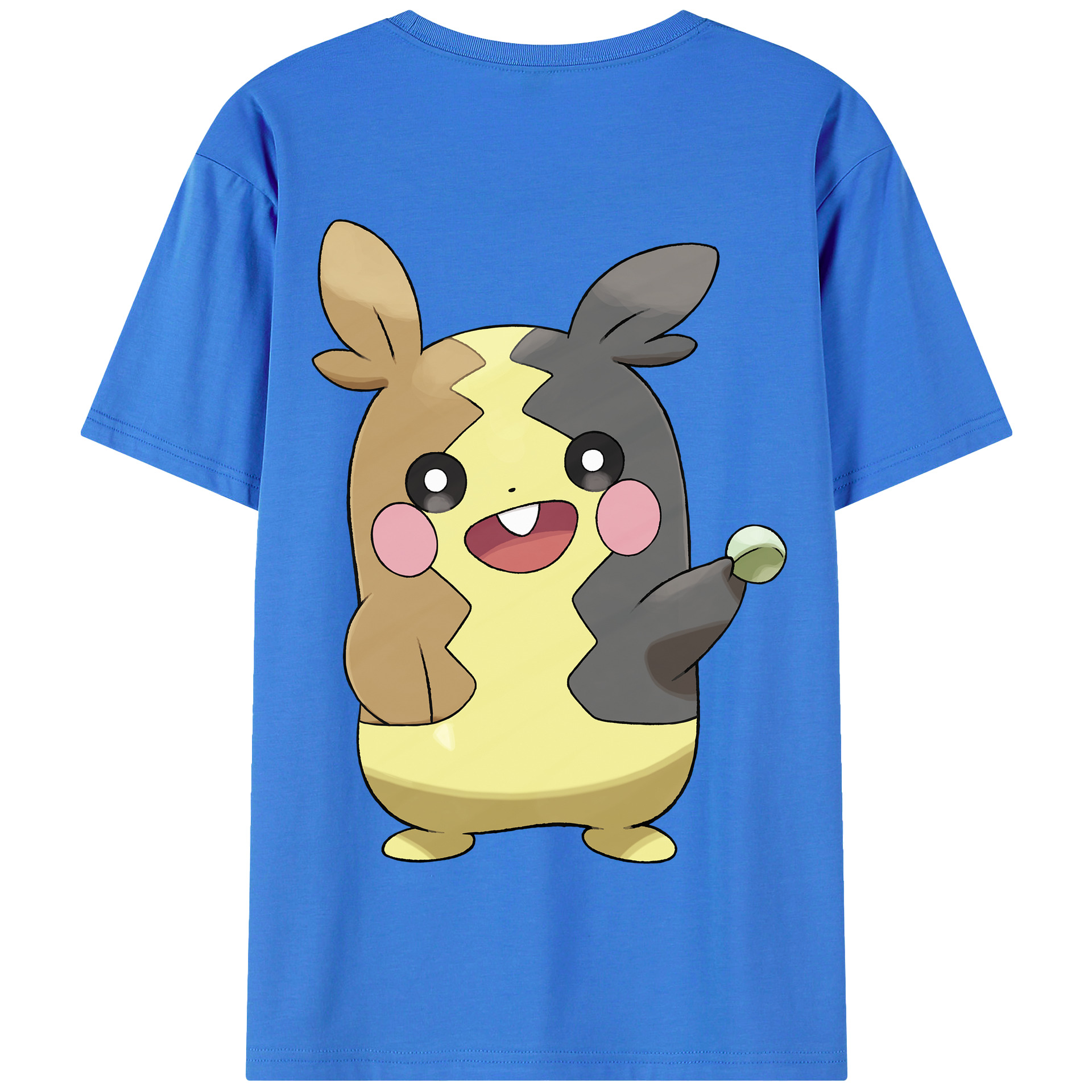 （画像用） ポケットモンスター Pokémon 綿100％半袖Tシャツ（背面プリント）