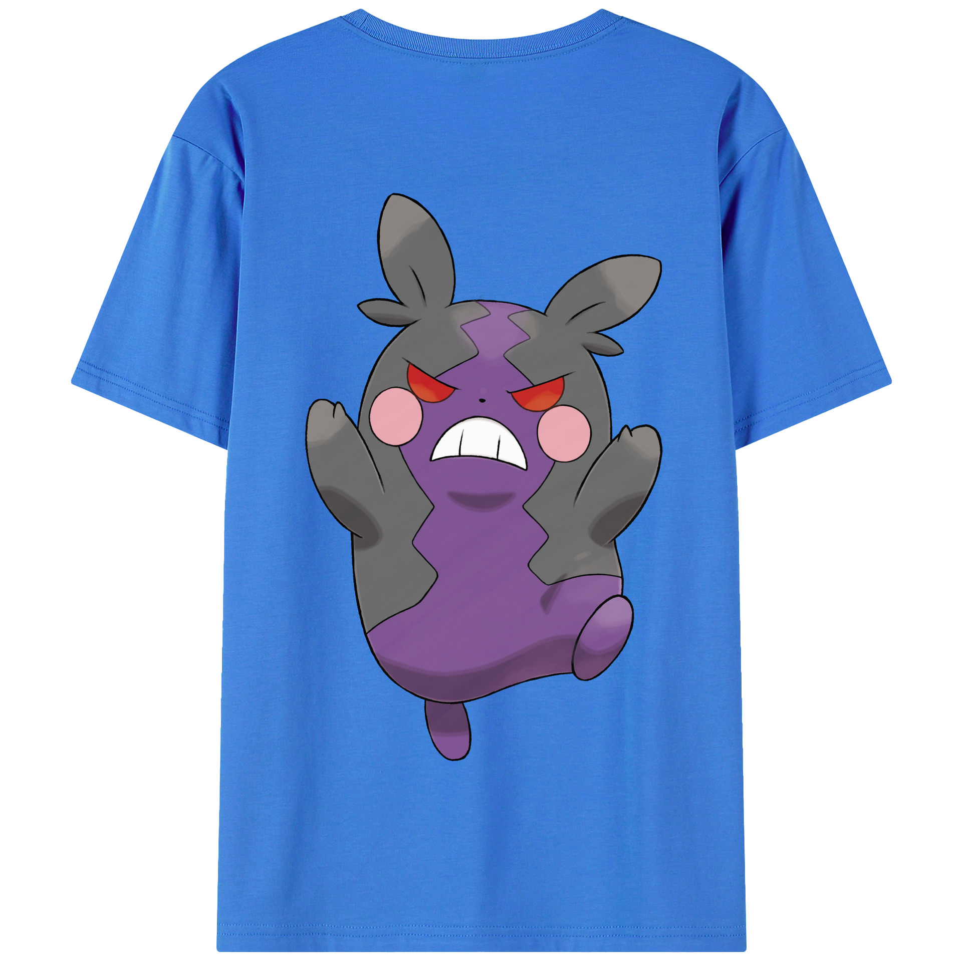 （画像用） ポケットモンスター Pokémon 綿100％半袖Tシャツ（背面プリント）