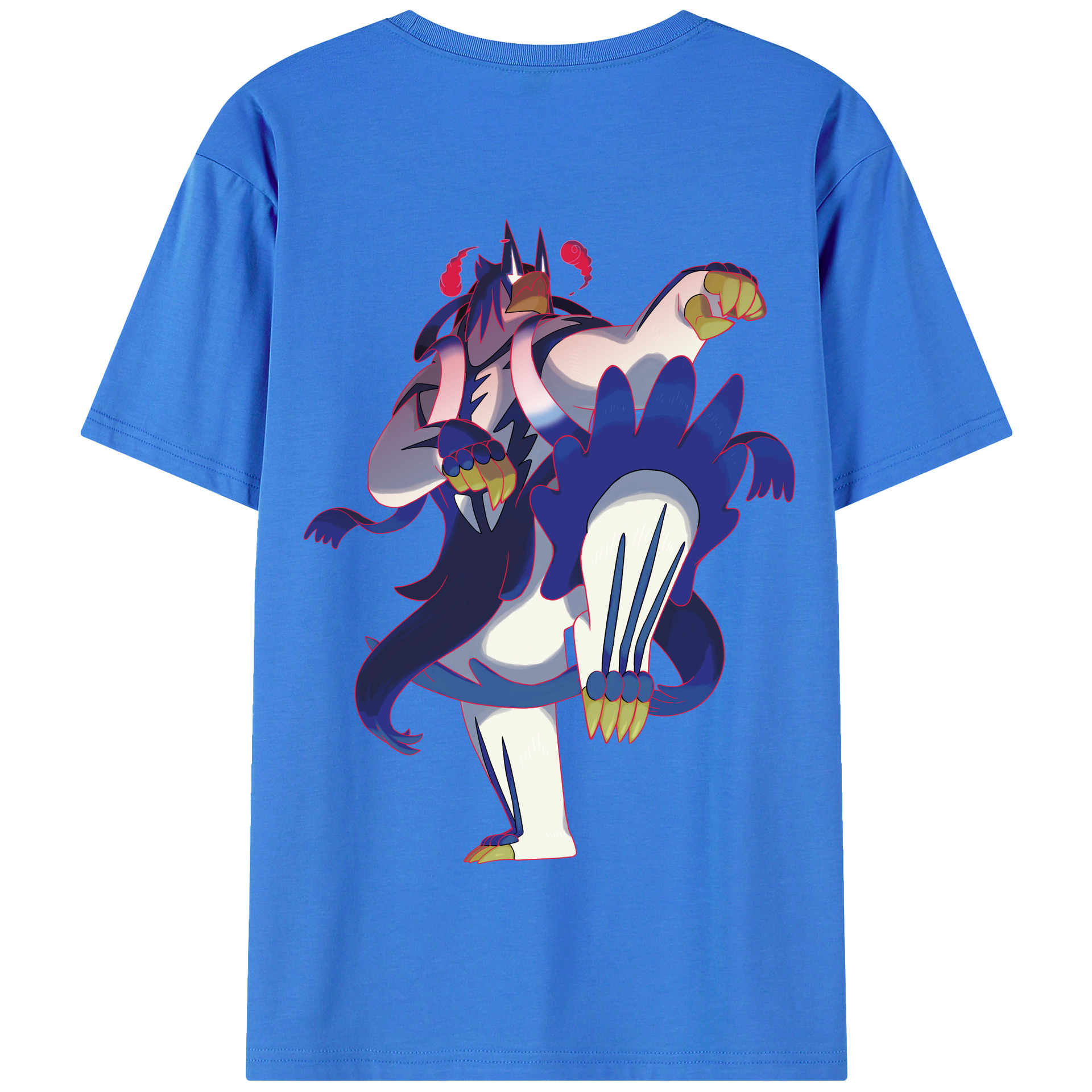 （画像用） ポケットモンスター Pokémon 綿100％半袖Tシャツ（背面プリント）