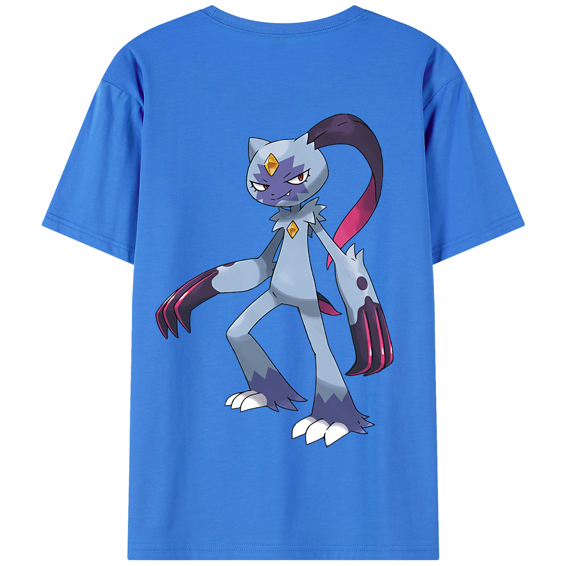 （画像用） ポケットモンスター Pokémon 綿100％半袖Tシャツ（背面プリント）