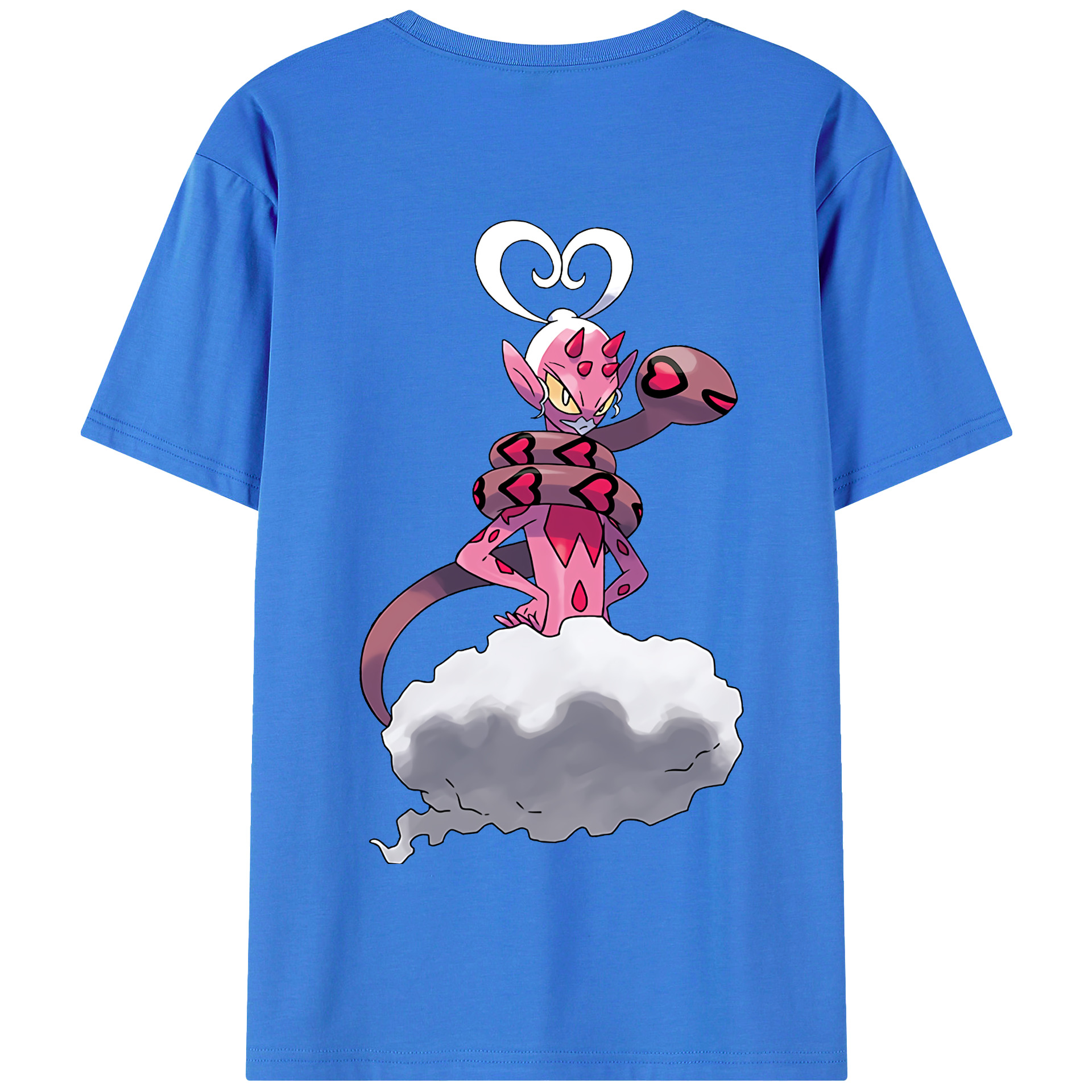 （画像用） ポケットモンスター Pokémon 綿100％半袖Tシャツ（背面プリント）