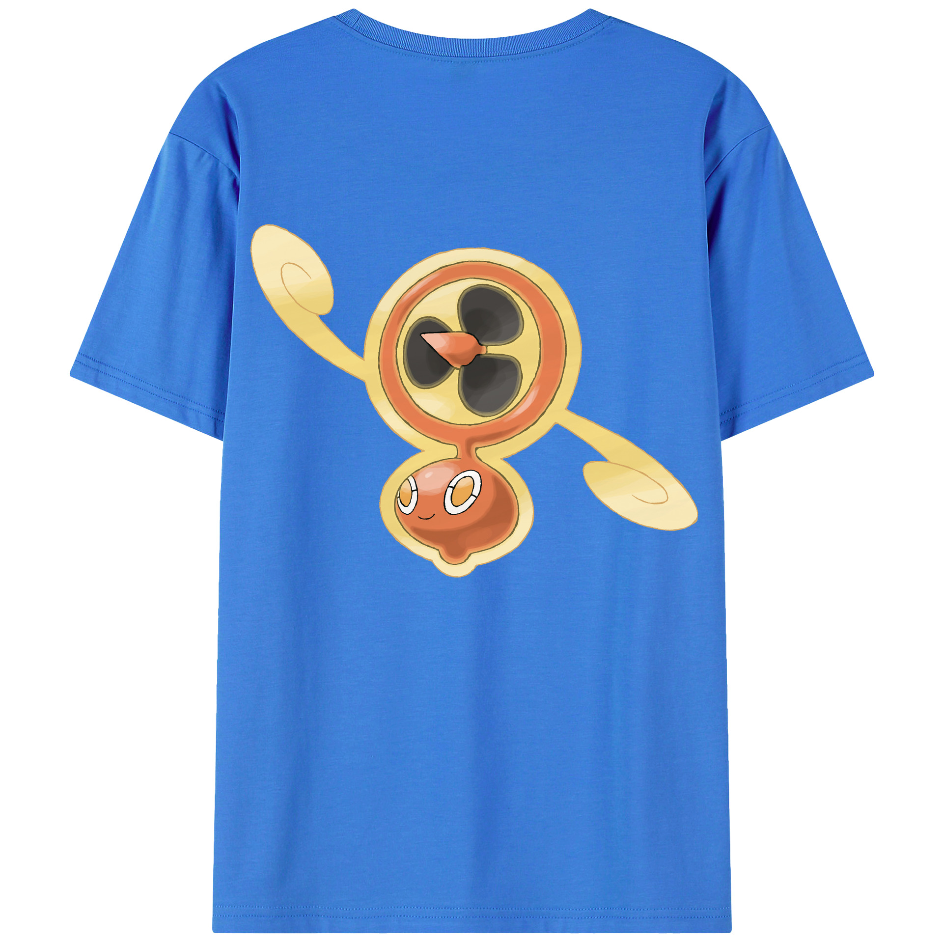 （画像用） ポケットモンスター Pokémon 綿100％半袖Tシャツ（背面プリント）