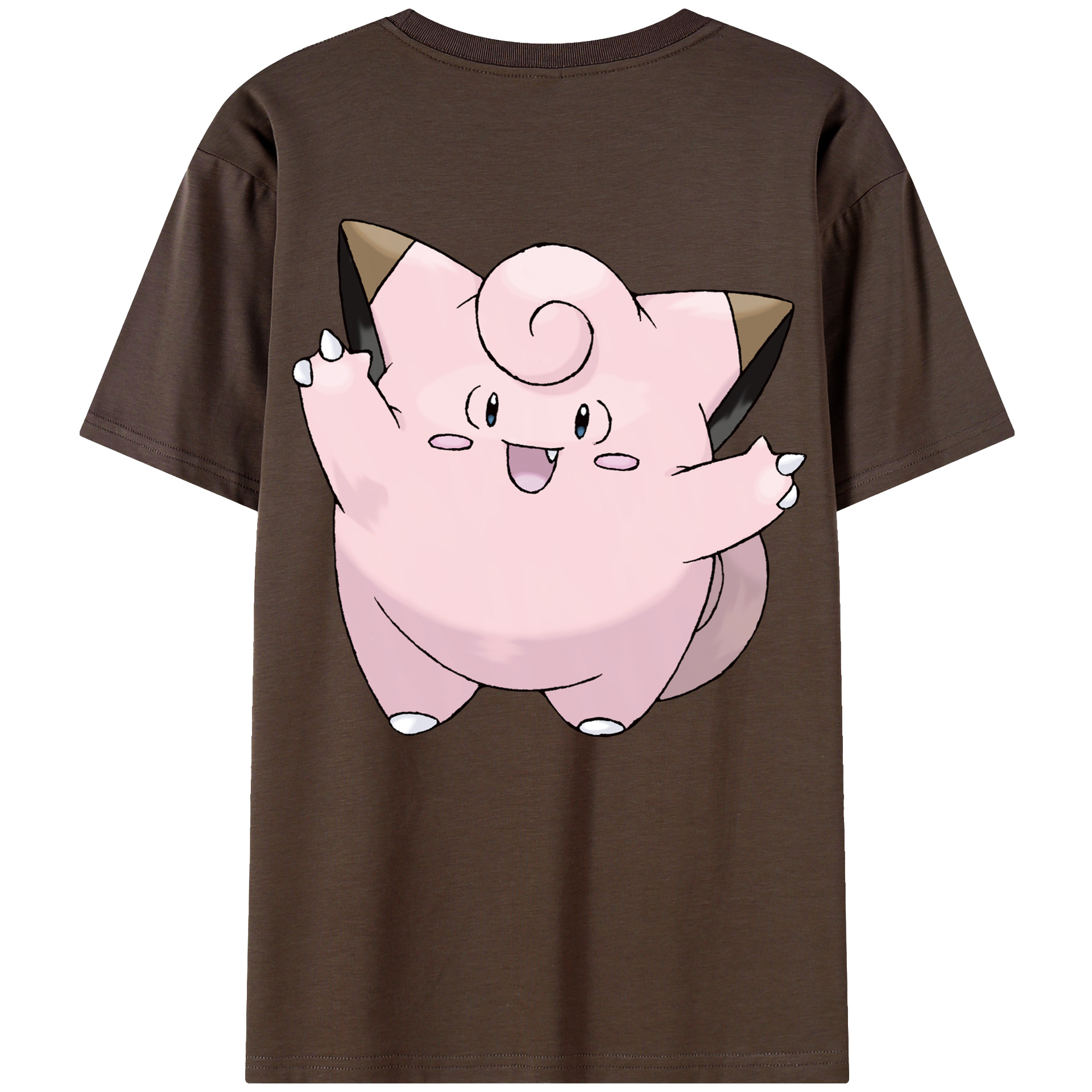 （画像用） ポケットモンスター Pokémon 綿100％半袖Tシャツ（背面プリント）
