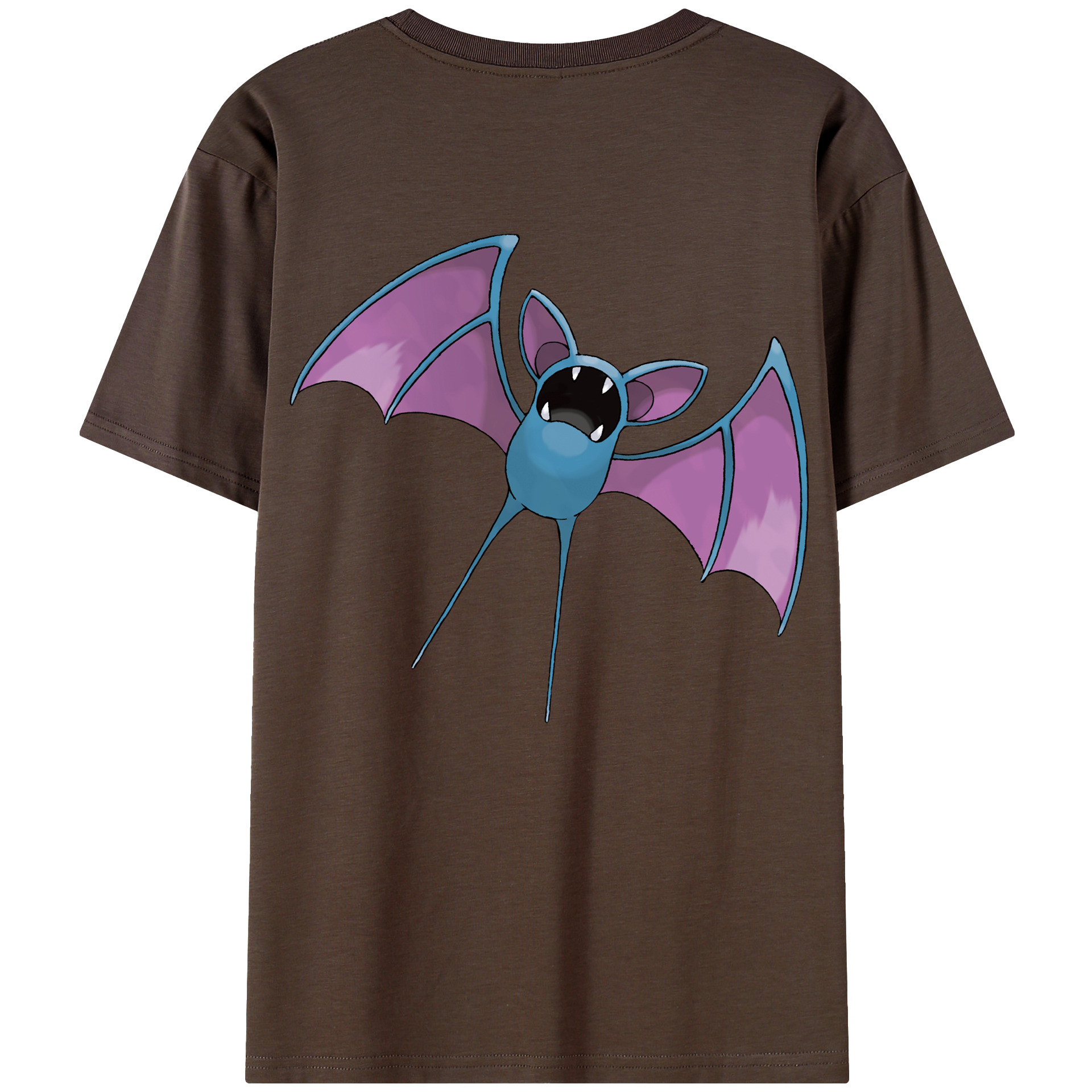 （画像用） ポケットモンスター Pokémon 綿100％半袖Tシャツ（背面プリント）
