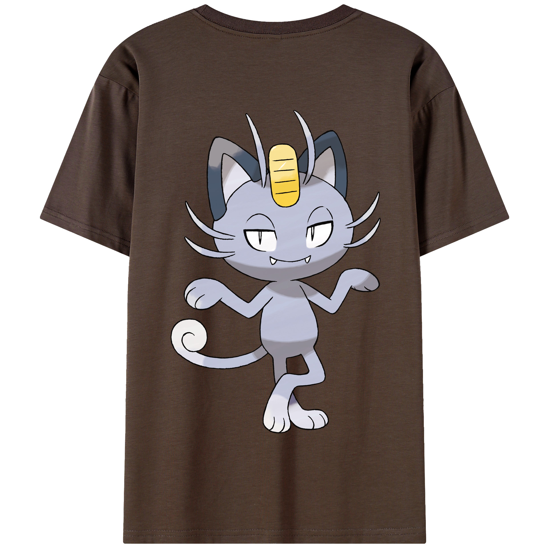 （画像用） ポケットモンスター Pokémon 綿100％半袖Tシャツ（背面プリント）