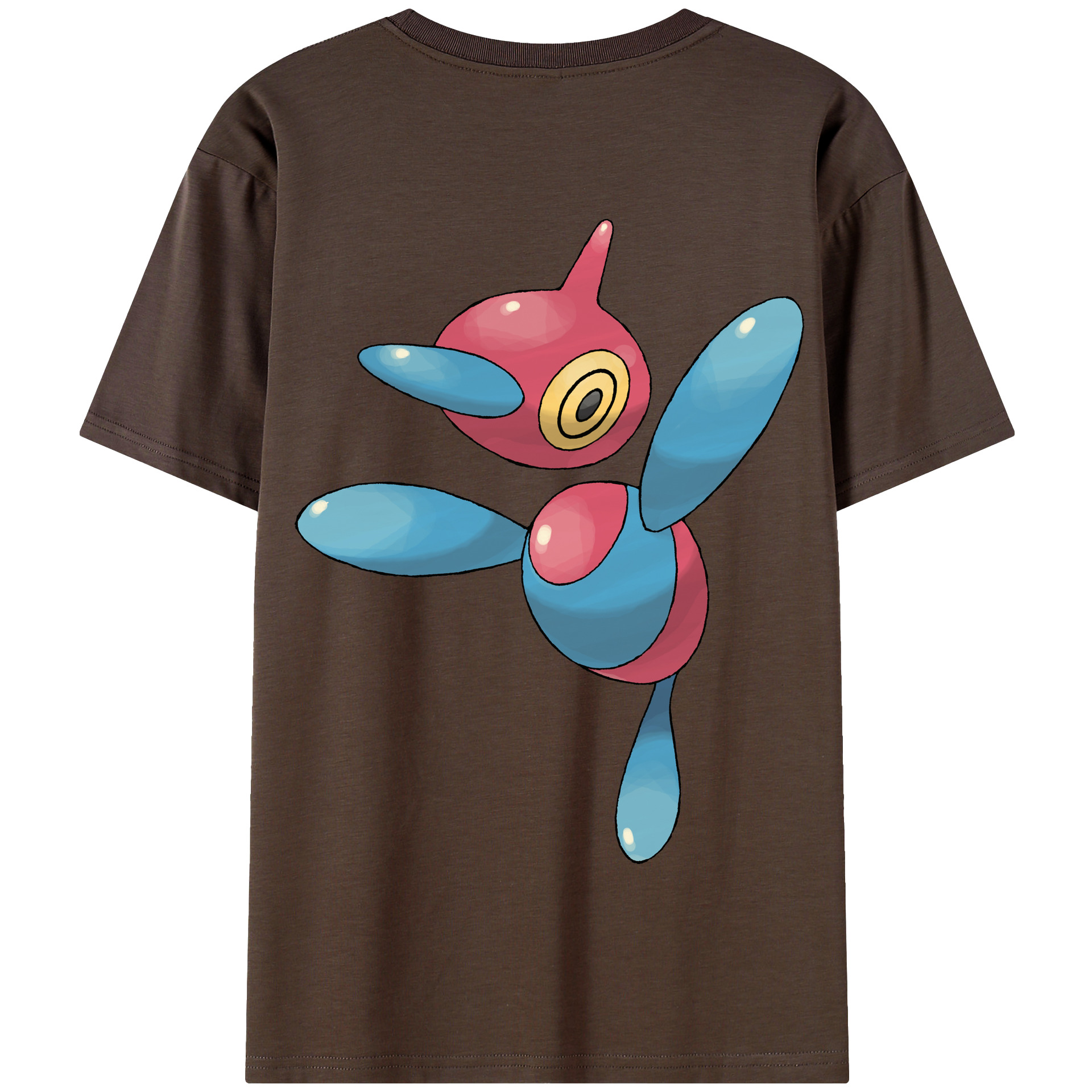 （画像用） ポケットモンスター Pokémon 綿100％半袖Tシャツ（背面プリント）