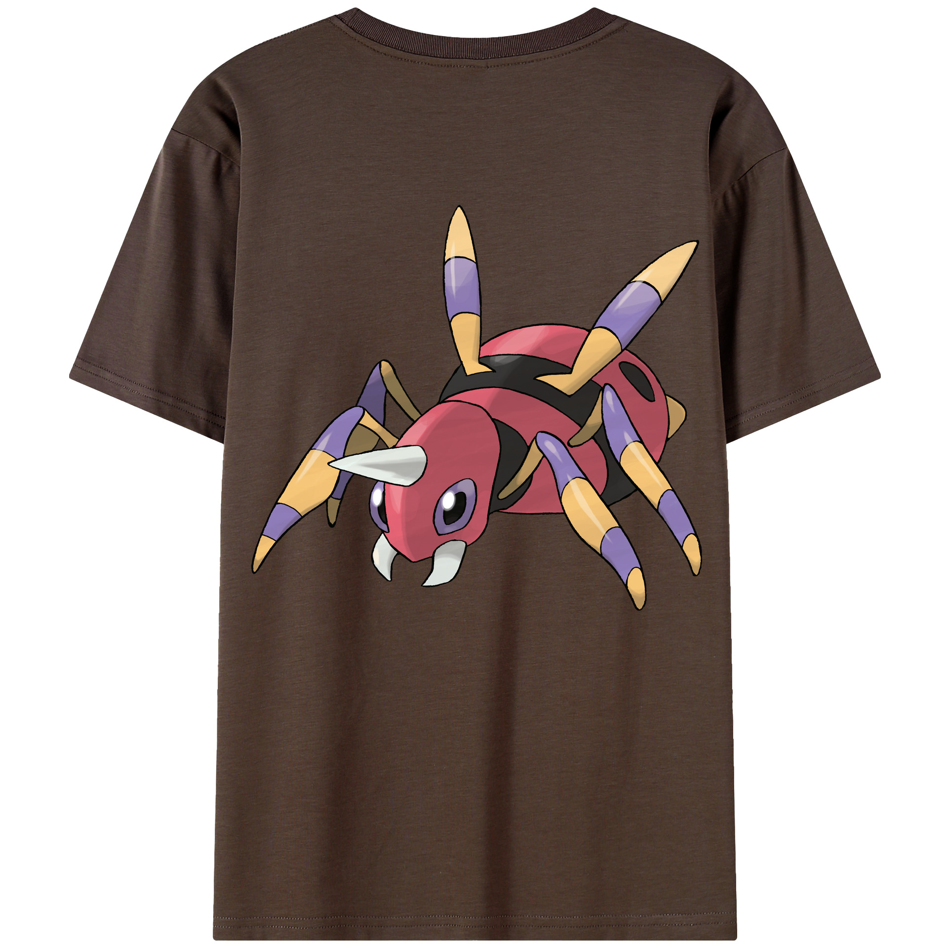 （画像用） ポケットモンスター Pokémon 綿100％半袖Tシャツ（背面プリント）