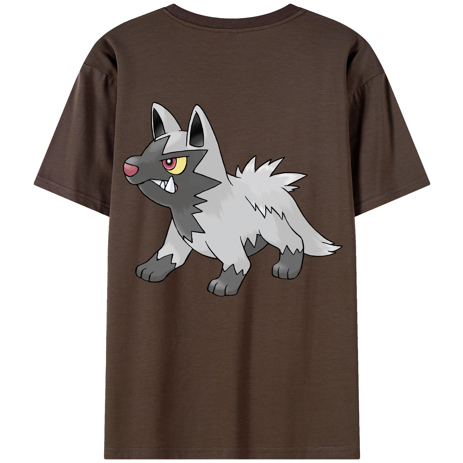 （画像用） ポケットモンスター Pokémon 綿100％半袖Tシャツ（背面プリント）