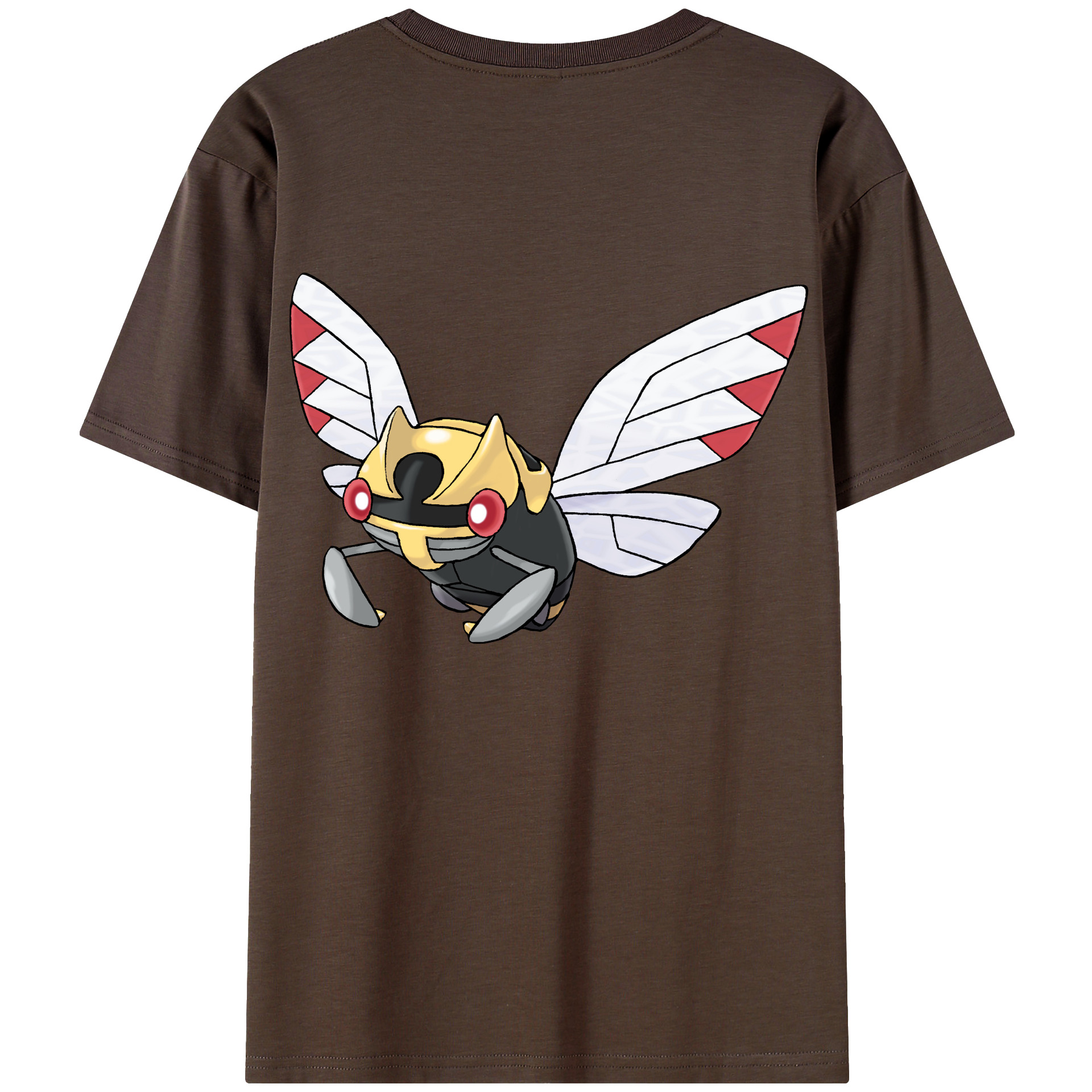 （画像用） ポケットモンスター Pokémon 綿100％半袖Tシャツ（背面プリント）