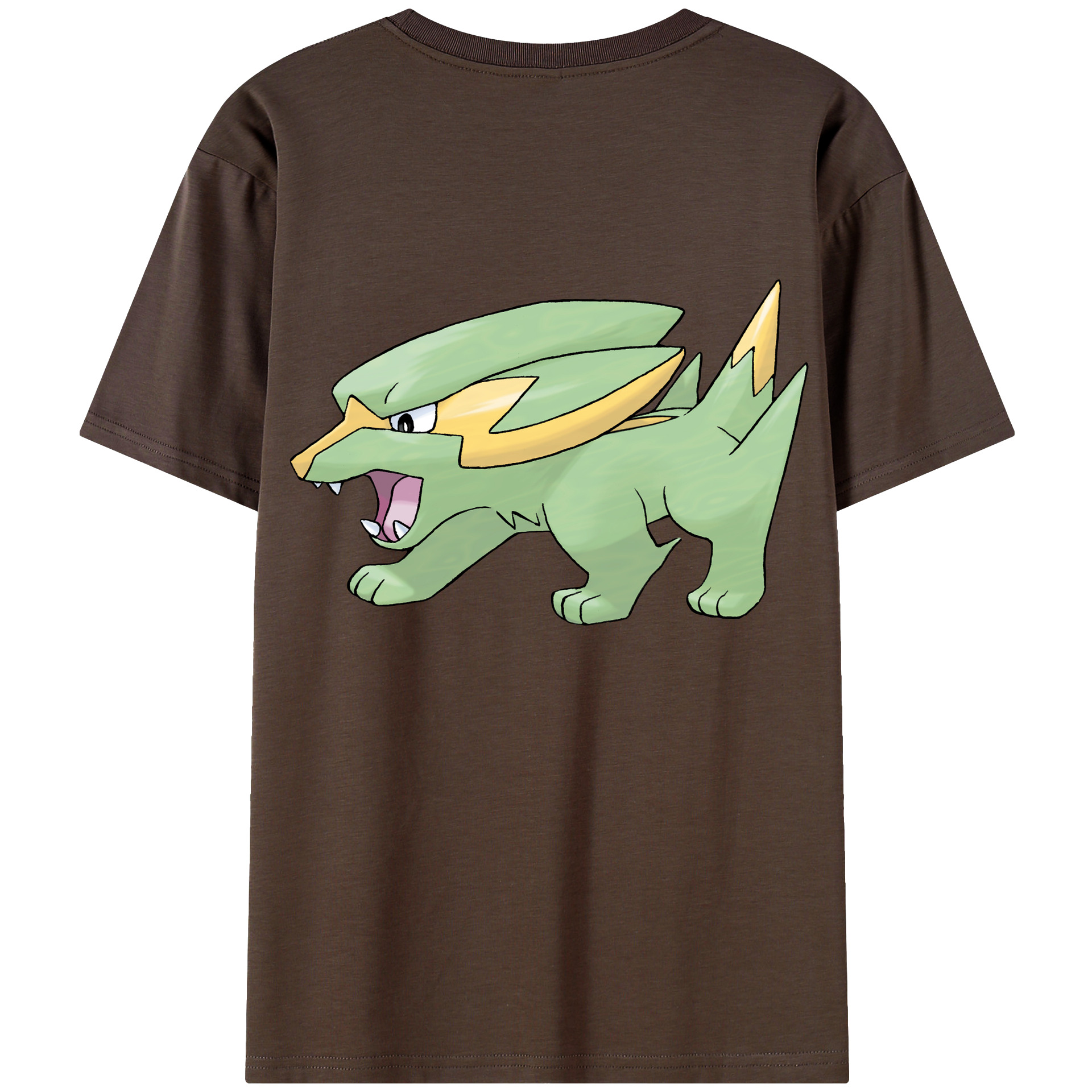 （画像用） ポケットモンスター Pokémon 綿100％半袖Tシャツ（背面プリント）