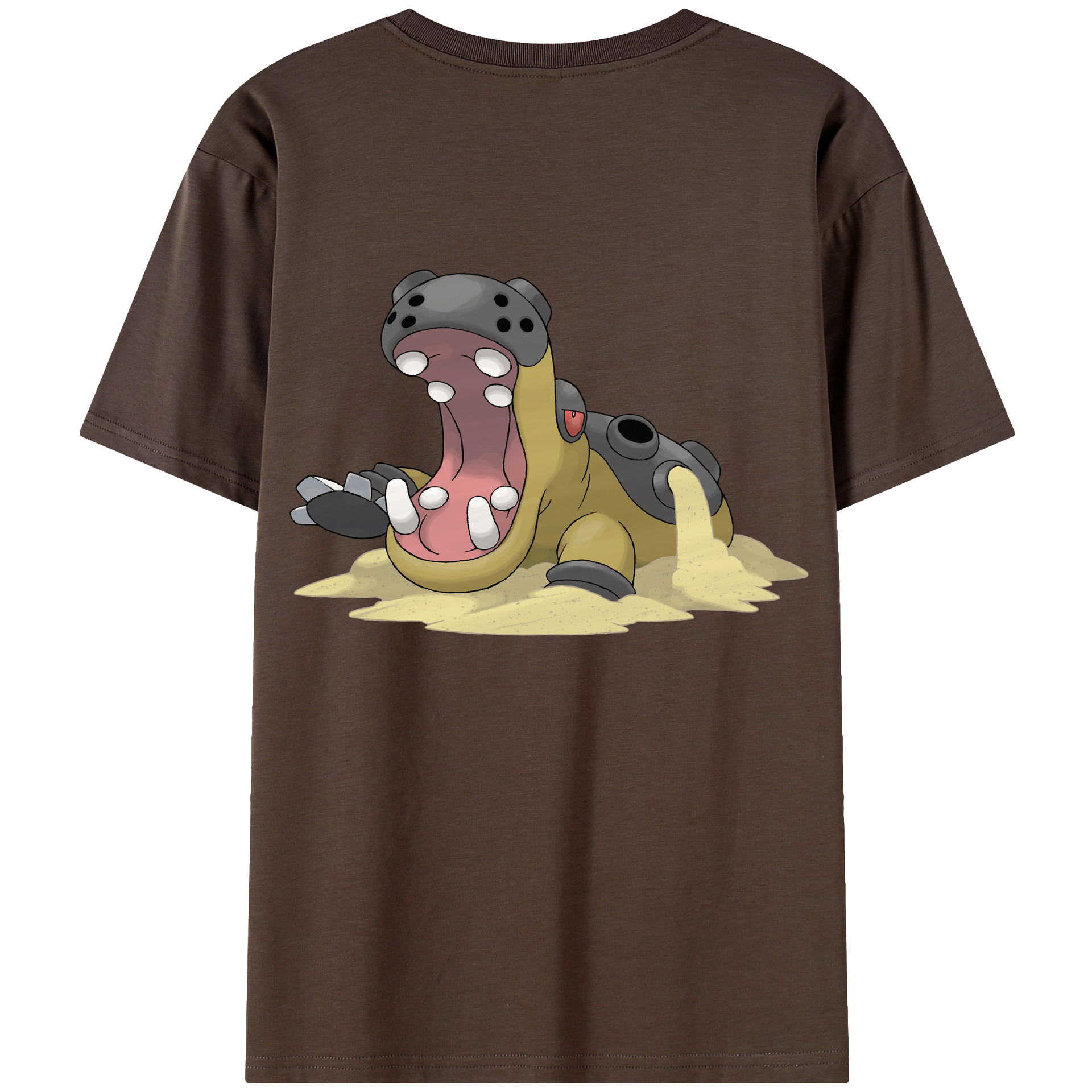 （画像用） ポケットモンスター Pokémon 綿100％半袖Tシャツ（背面プリント）