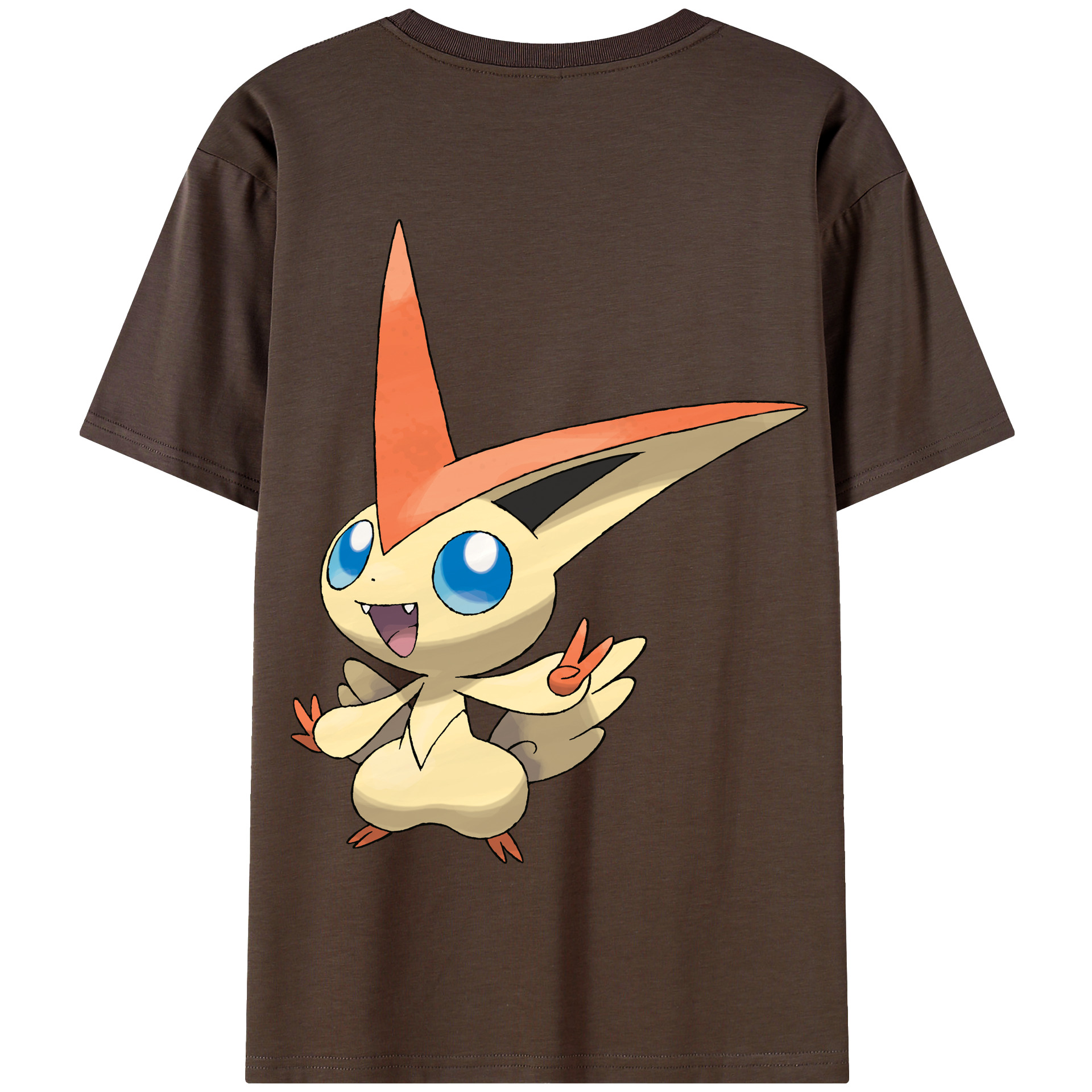 （画像用） ポケットモンスター Pokémon 綿100％半袖Tシャツ（背面プリント）