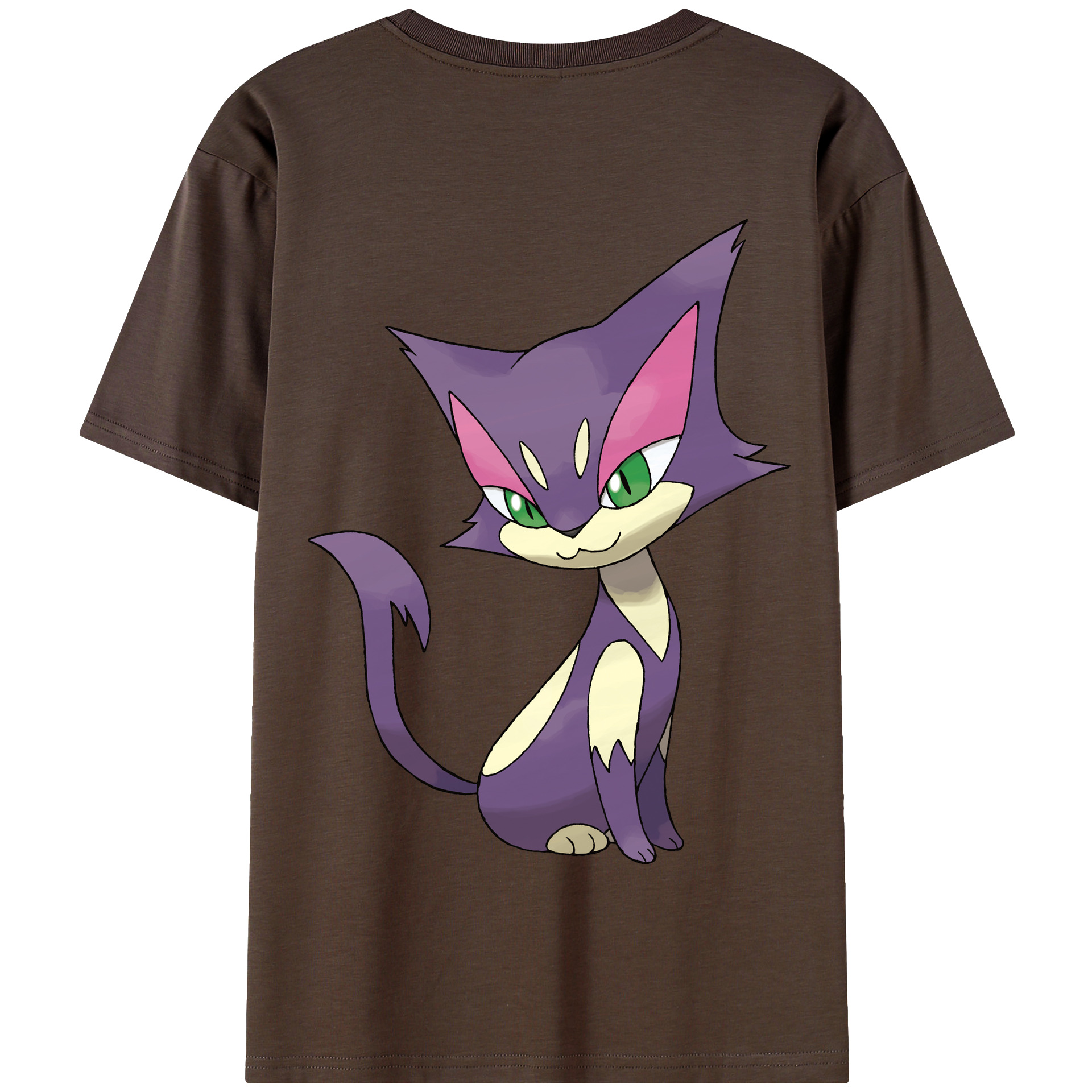 （画像用） ポケットモンスター Pokémon 綿100％半袖Tシャツ（背面プリント）