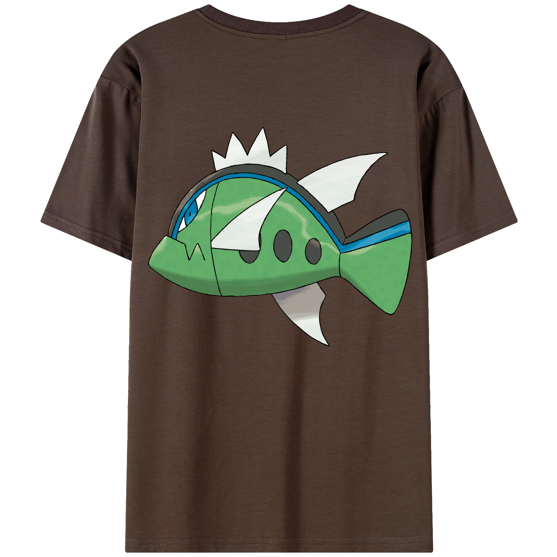 （画像用） ポケットモンスター Pokémon 綿100％半袖Tシャツ（背面プリント）