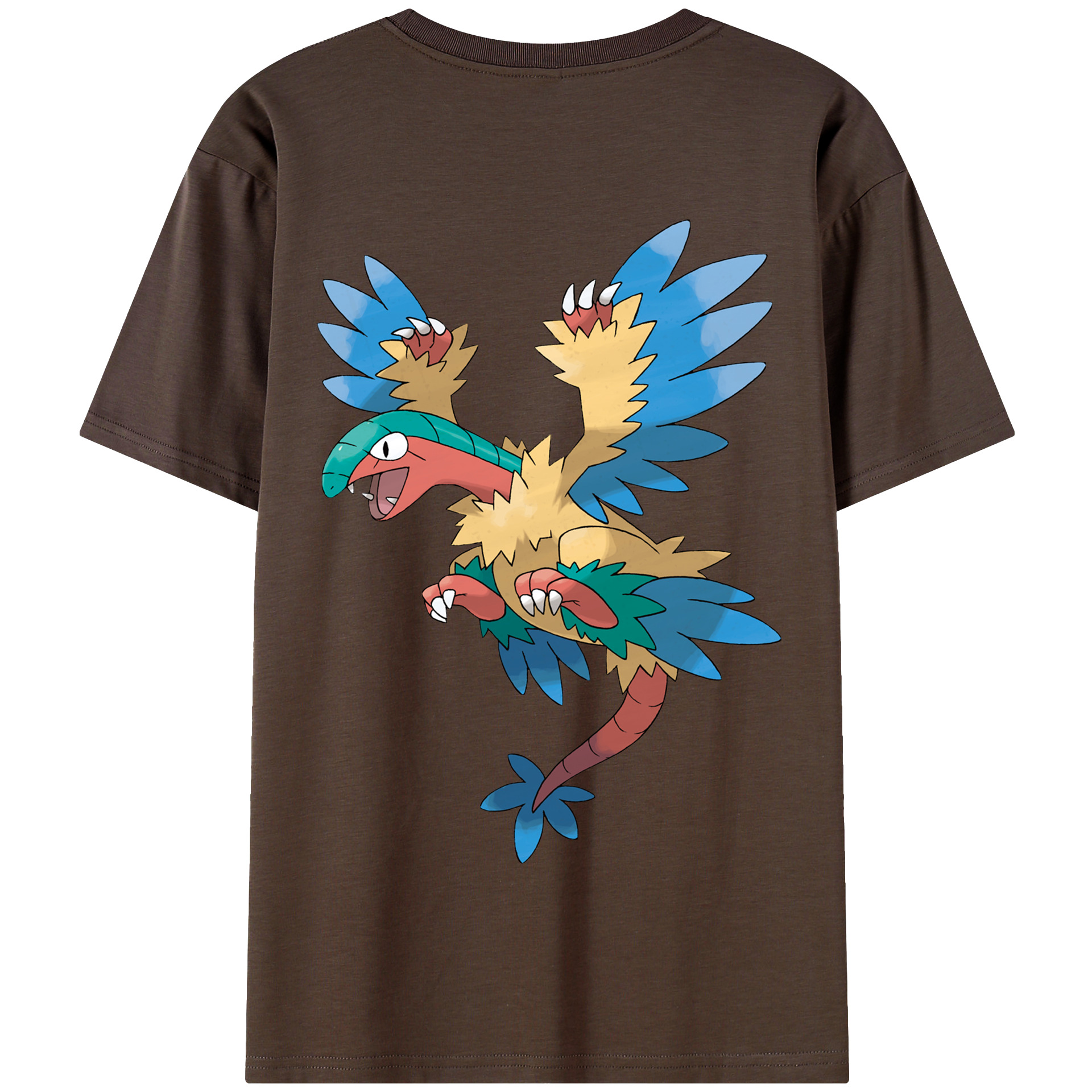 （画像用） ポケットモンスター Pokémon 綿100％半袖Tシャツ（背面プリント）
