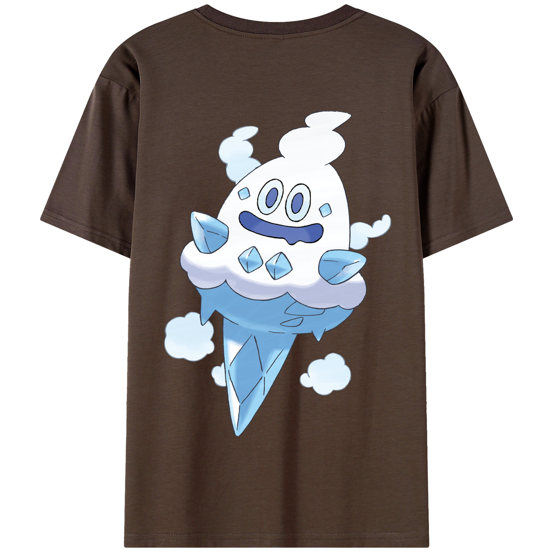 （画像用） ポケットモンスター Pokémon 綿100％半袖Tシャツ（背面プリント）