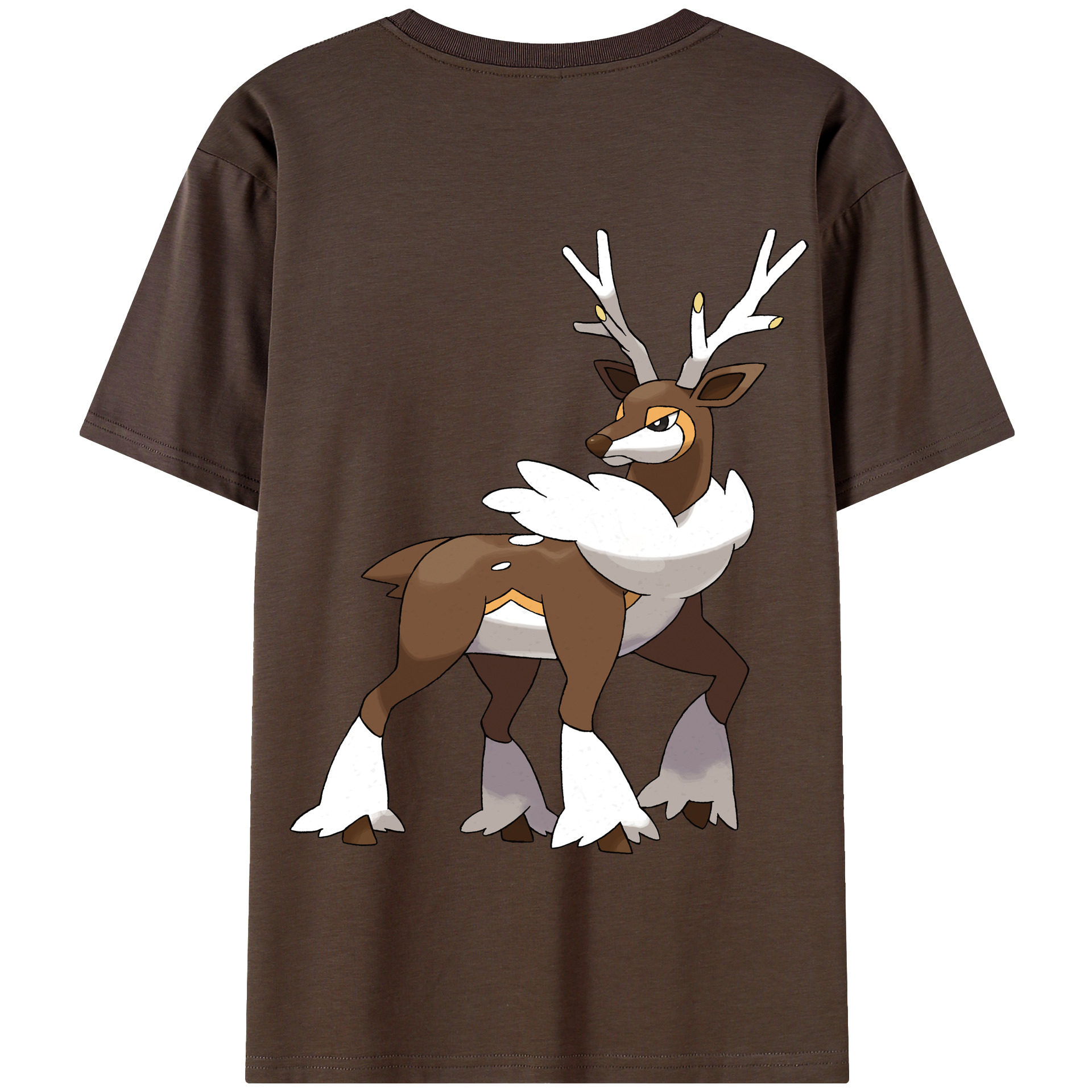 （画像用） ポケットモンスター Pokémon 綿100％半袖Tシャツ（背面プリント）
