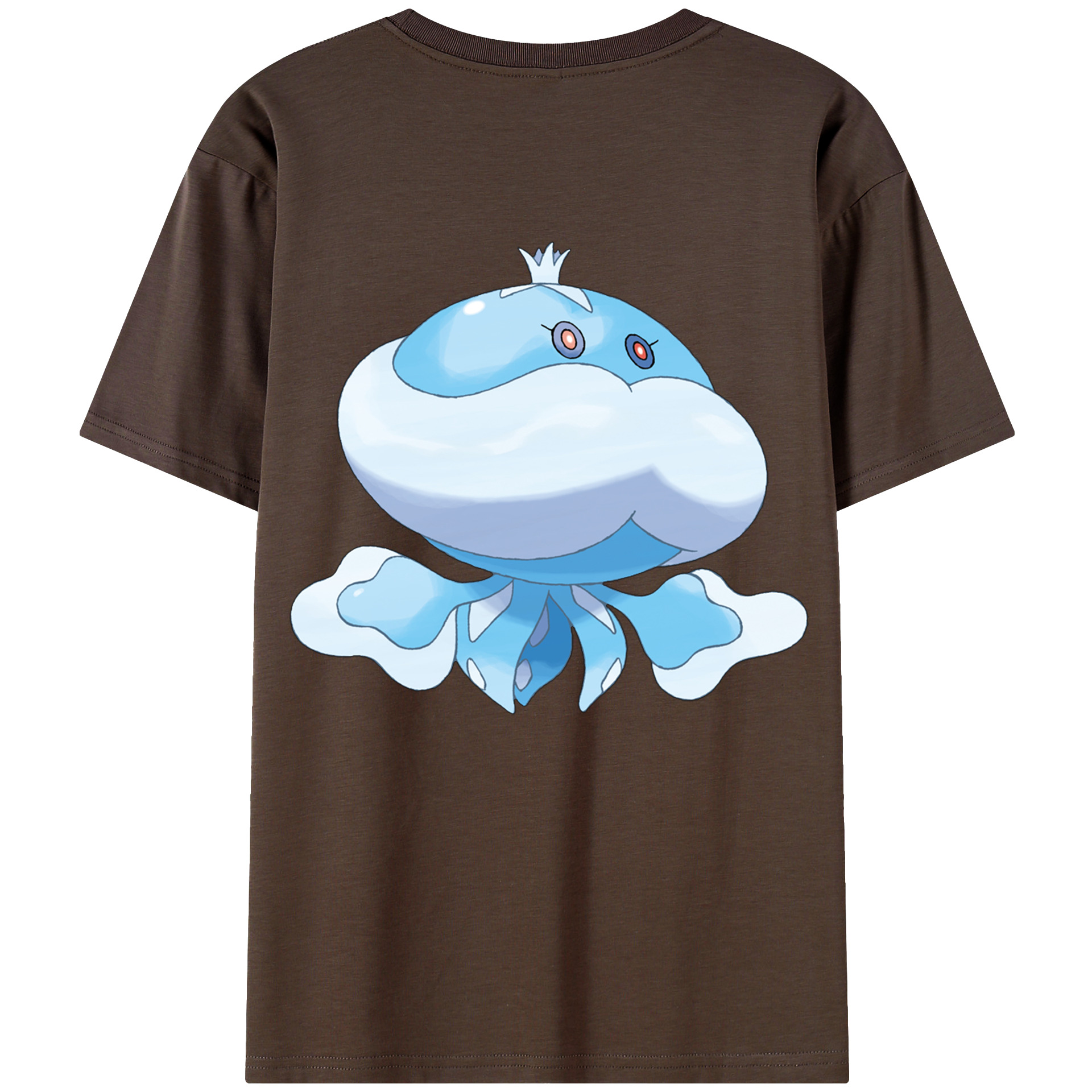 （画像用） ポケットモンスター Pokémon 綿100％半袖Tシャツ（背面プリント）