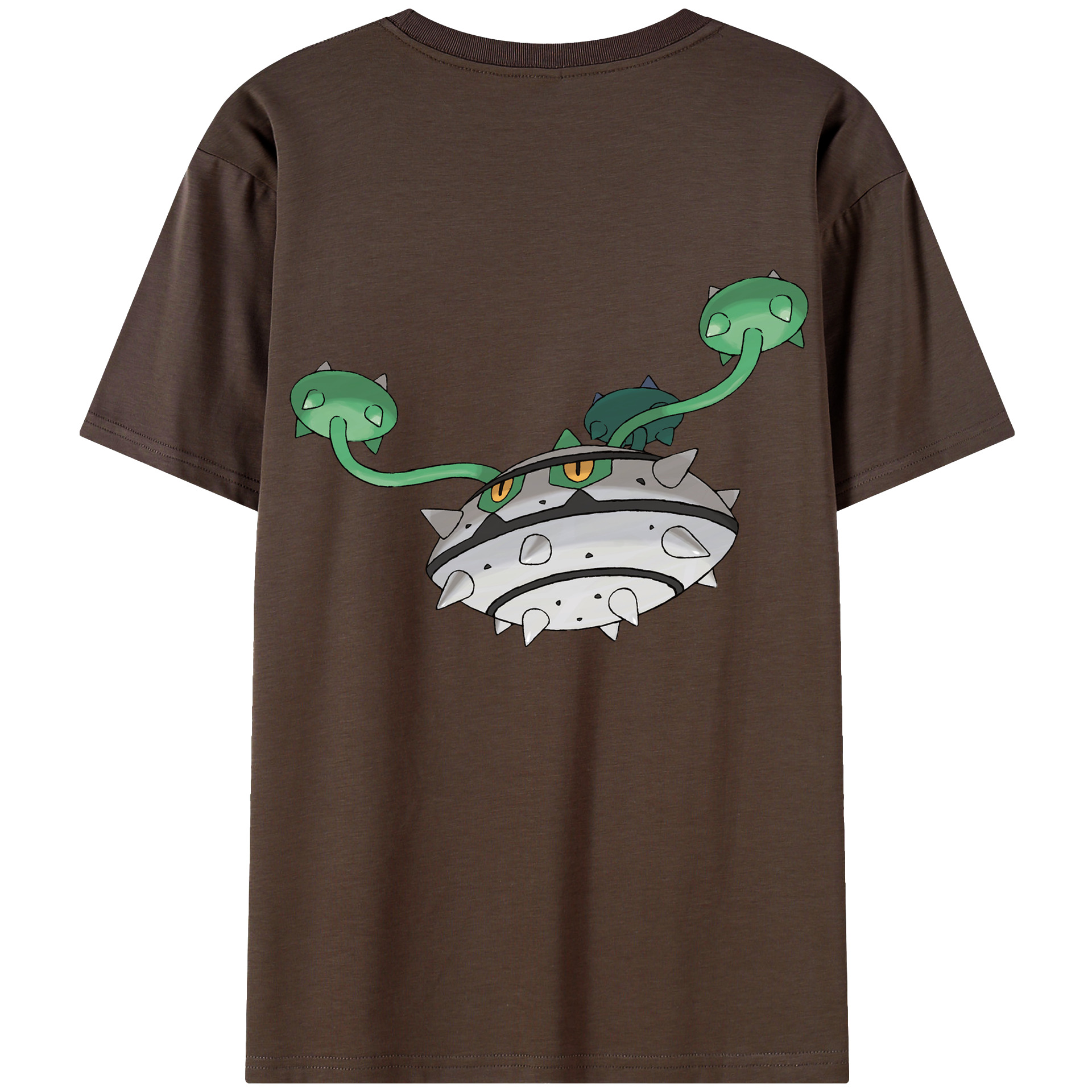 （画像用） ポケットモンスター Pokémon 綿100％半袖Tシャツ（背面プリント）