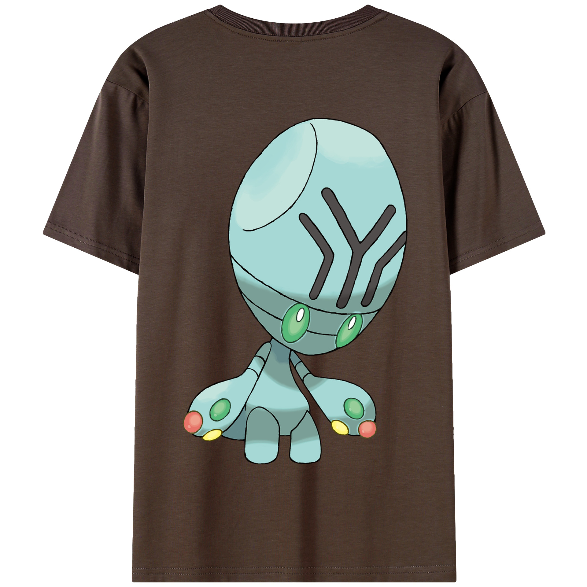 （画像用） ポケットモンスター Pokémon 綿100％半袖Tシャツ（背面プリント）