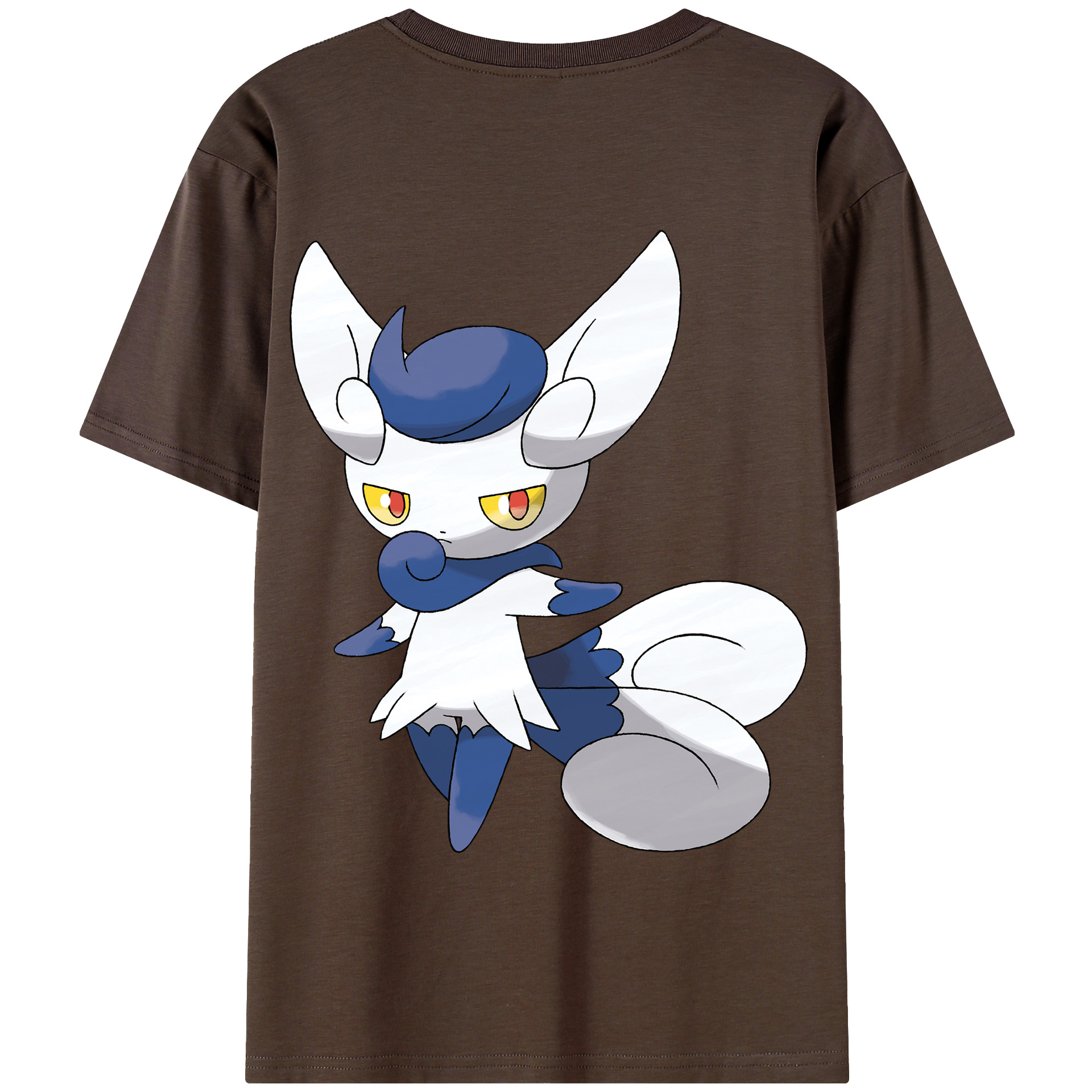 （画像用） ポケットモンスター Pokémon 綿100％半袖Tシャツ（背面プリント）