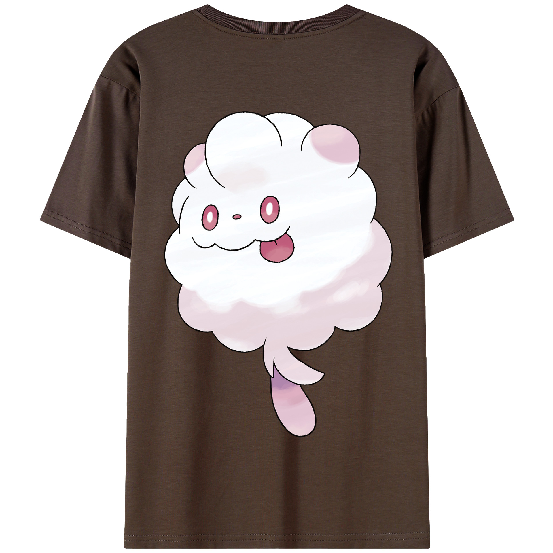 （画像用） ポケットモンスター Pokémon 綿100％半袖Tシャツ（背面プリント）