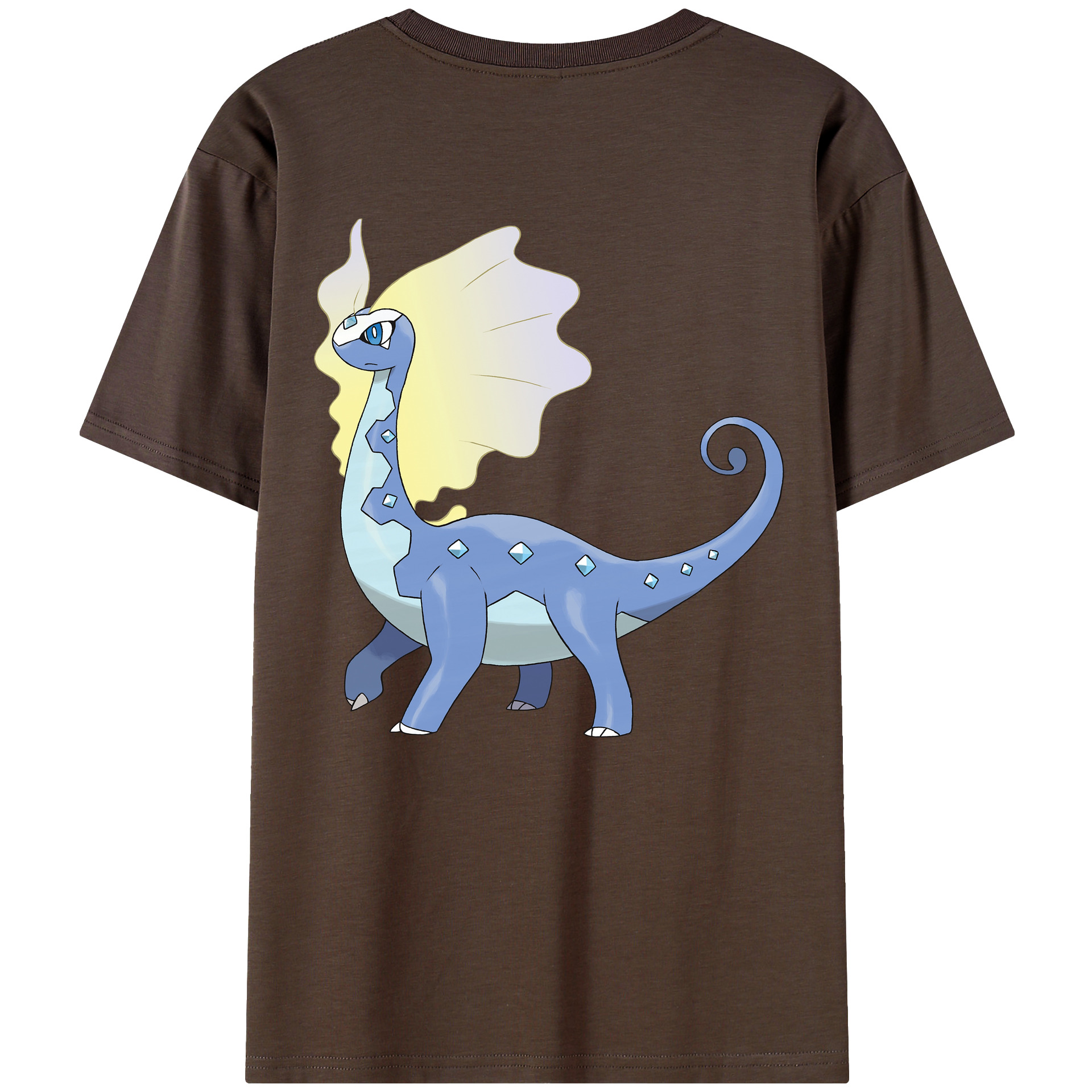 （画像用） ポケットモンスター Pokémon 綿100％半袖Tシャツ（背面プリント）