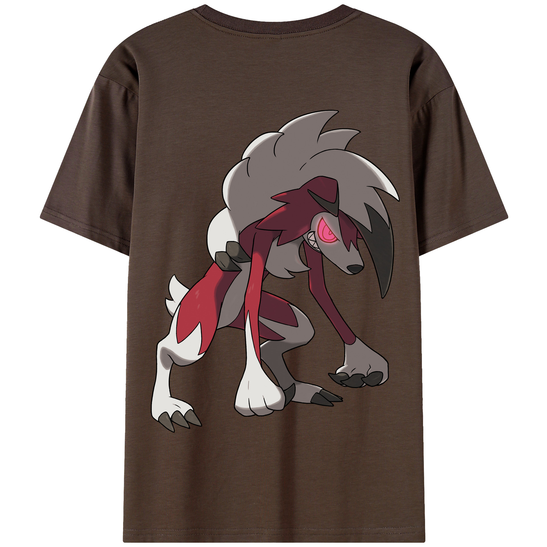 （画像用） ポケットモンスター Pokémon 綿100％半袖Tシャツ（背面プリント）