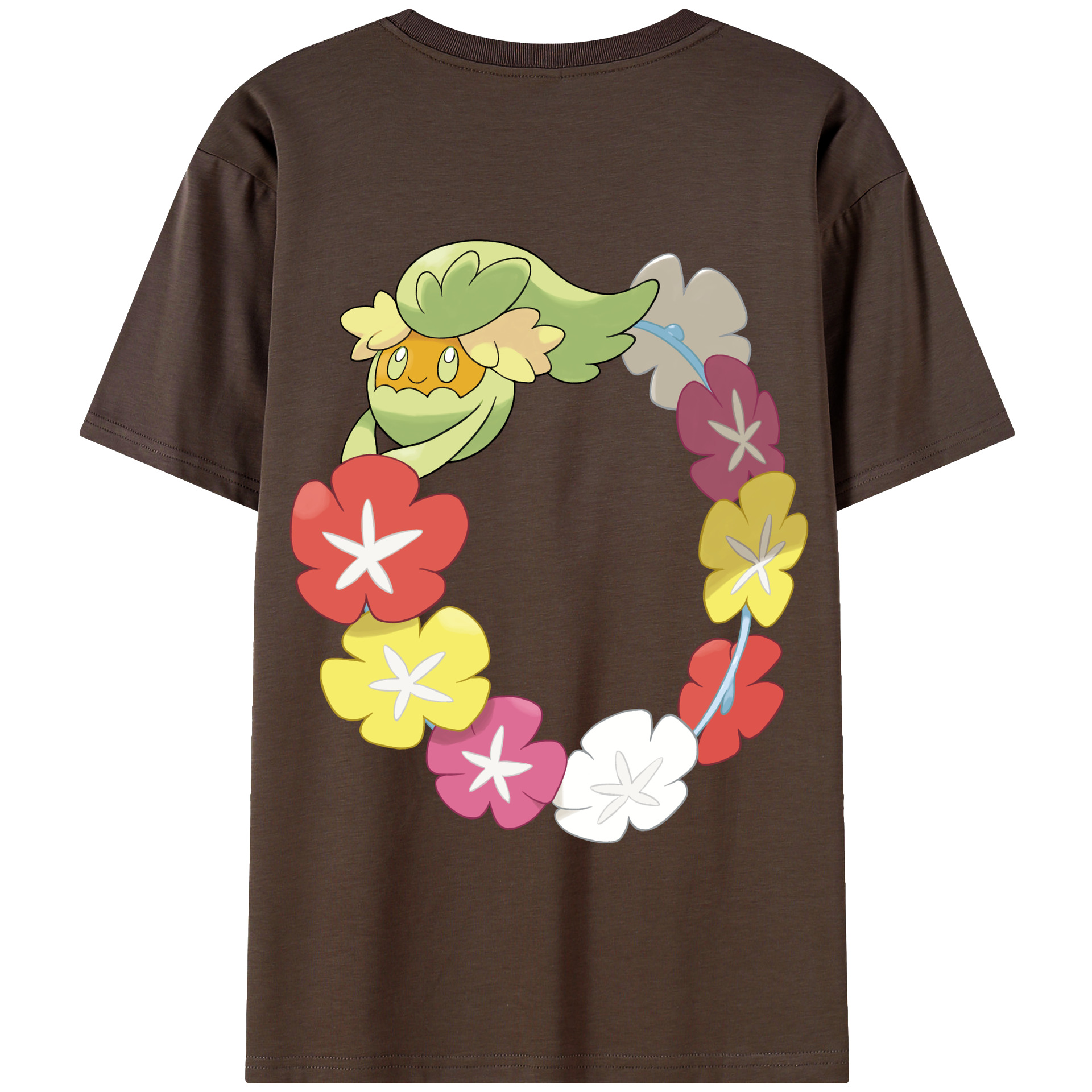（画像用） ポケットモンスター Pokémon 綿100％半袖Tシャツ（背面プリント）