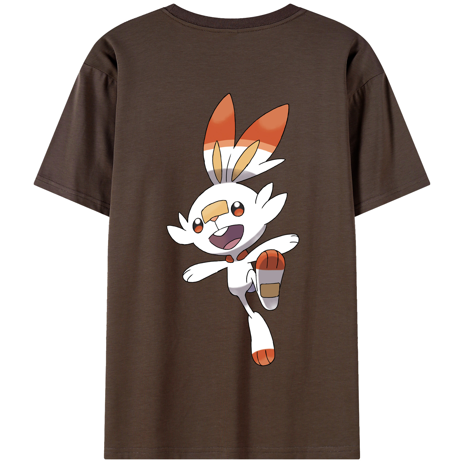 （画像用） ポケットモンスター Pokémon 綿100％半袖Tシャツ（背面プリント）