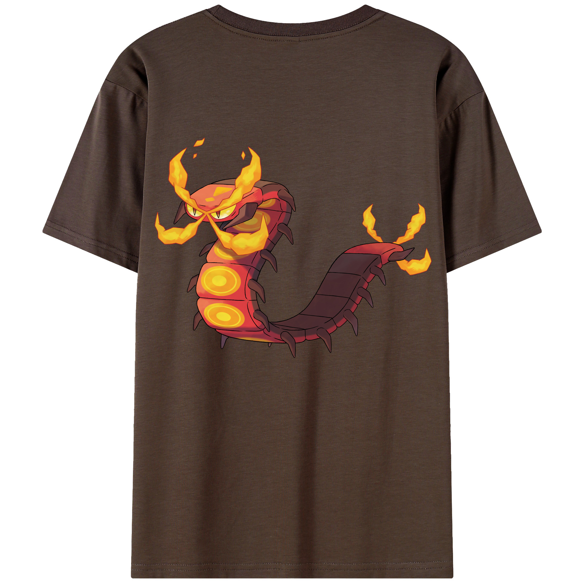 （画像用） ポケットモンスター Pokémon 綿100％半袖Tシャツ（背面プリント）
