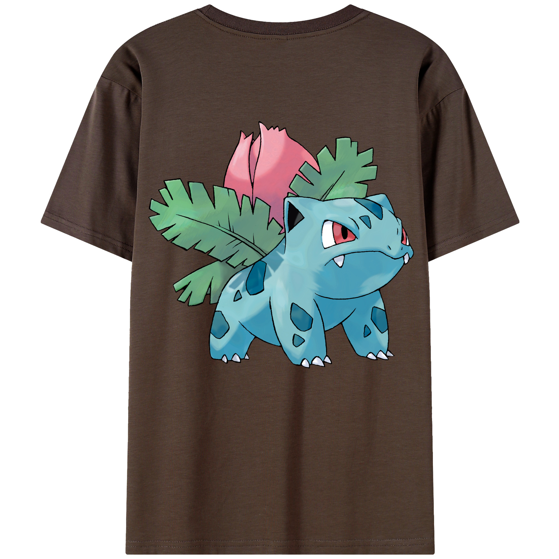 （画像用） ポケットモンスター Pokémon 綿100％半袖Tシャツ（背面プリント）
