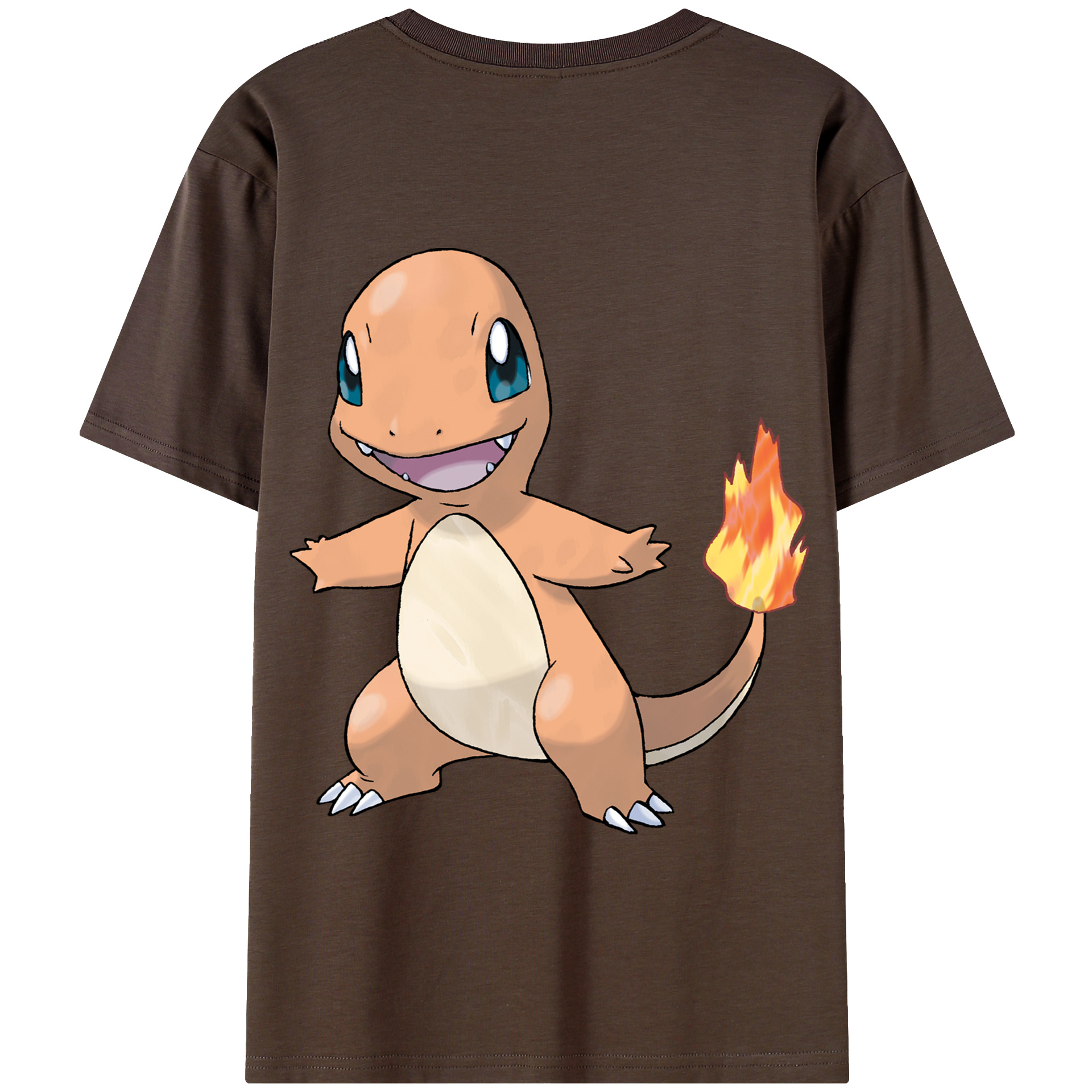 （画像用） ポケットモンスター Pokémon 綿100％半袖Tシャツ（背面プリント）