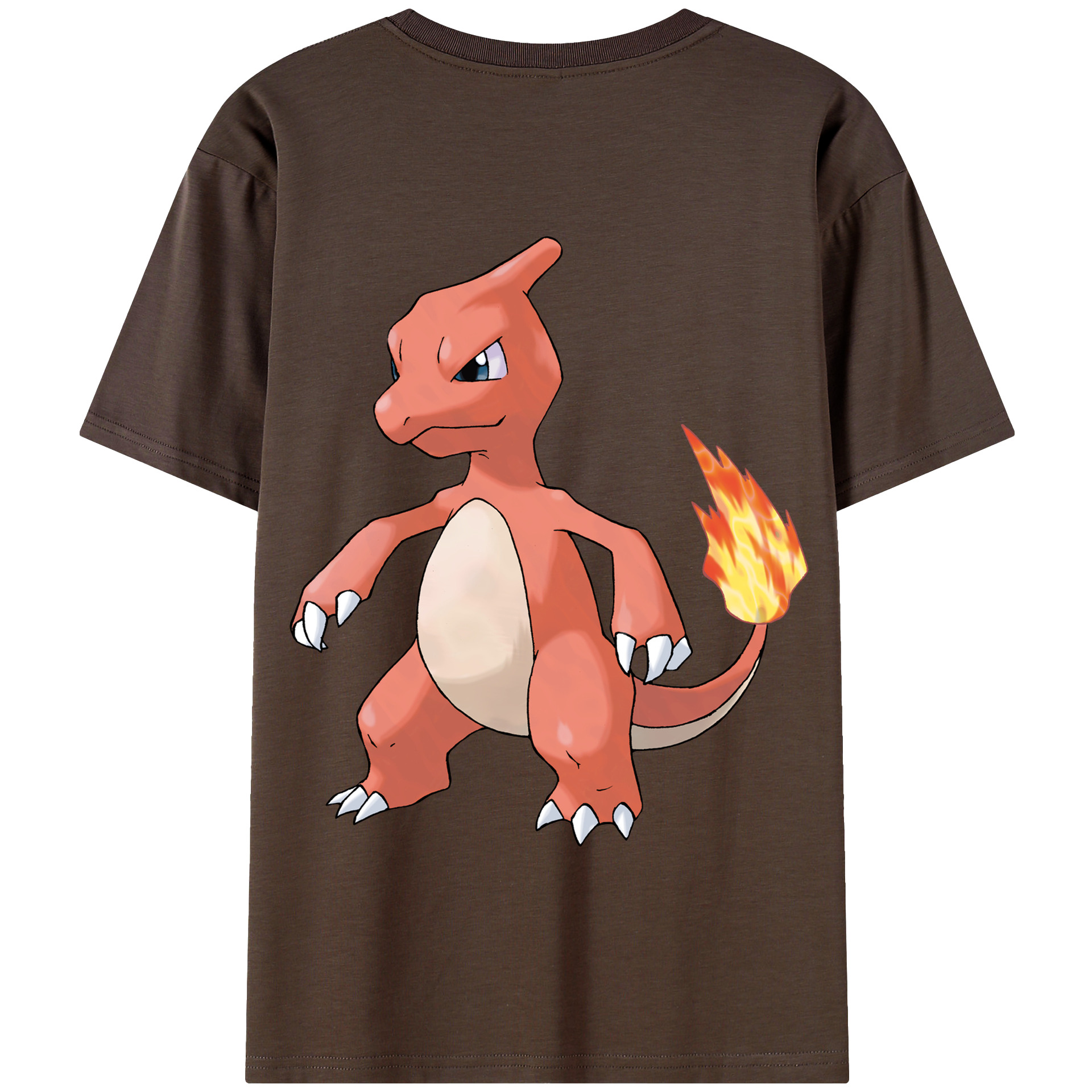 （画像用） ポケットモンスター Pokémon 綿100％半袖Tシャツ（背面プリント）