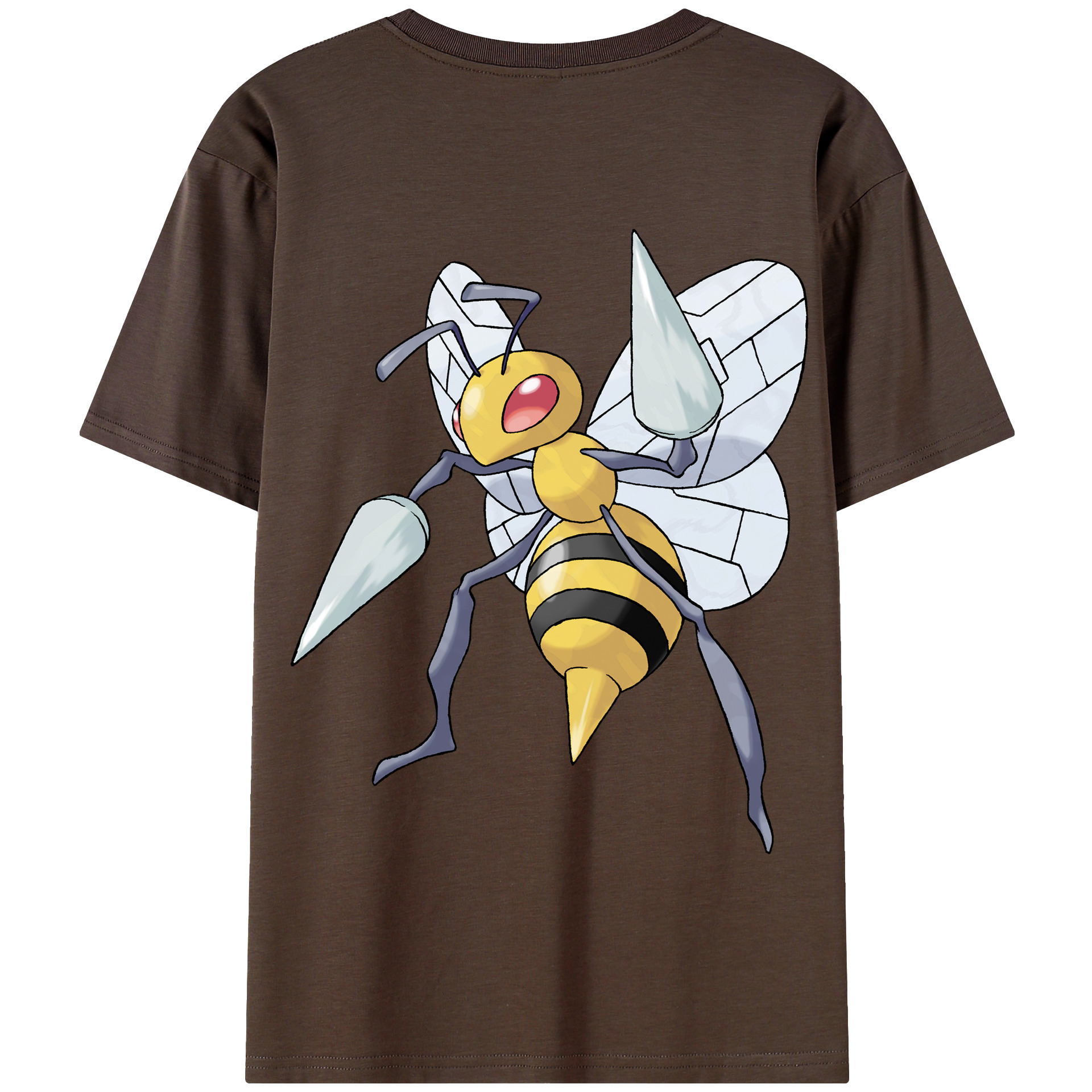 （画像用） ポケットモンスター Pokémon 綿100％半袖Tシャツ（背面プリント）