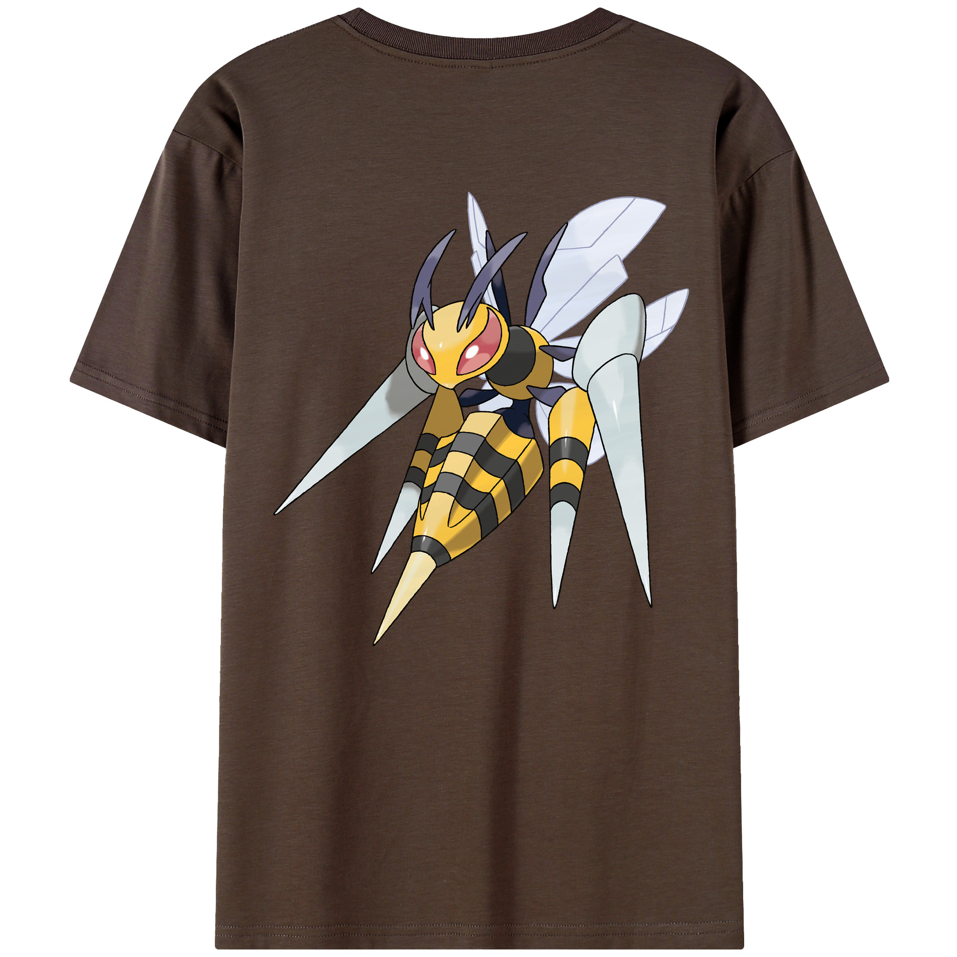 （画像用） ポケットモンスター Pokémon 綿100％半袖Tシャツ（背面プリント）