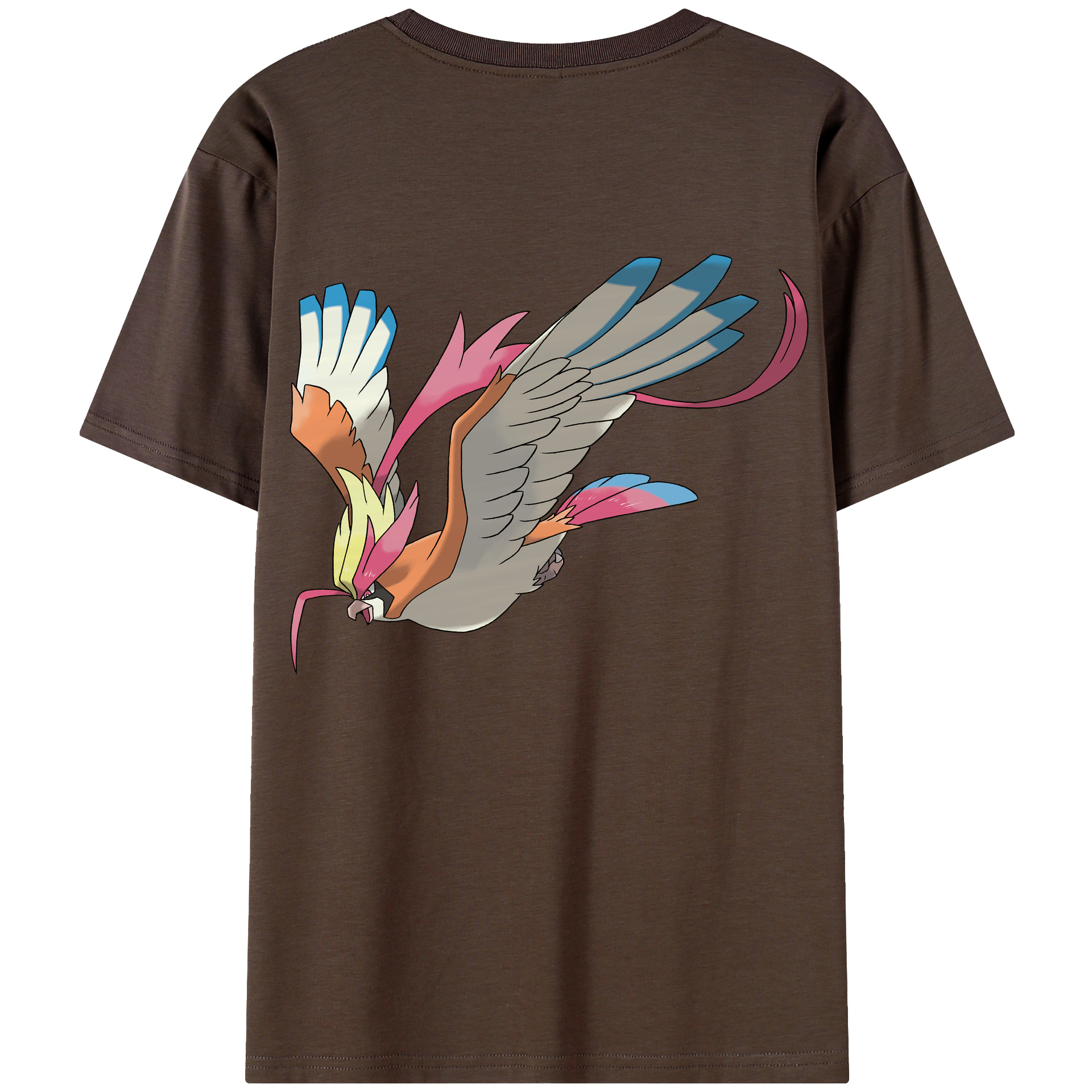 （画像用） ポケットモンスター Pokémon 綿100％半袖Tシャツ（背面プリント）