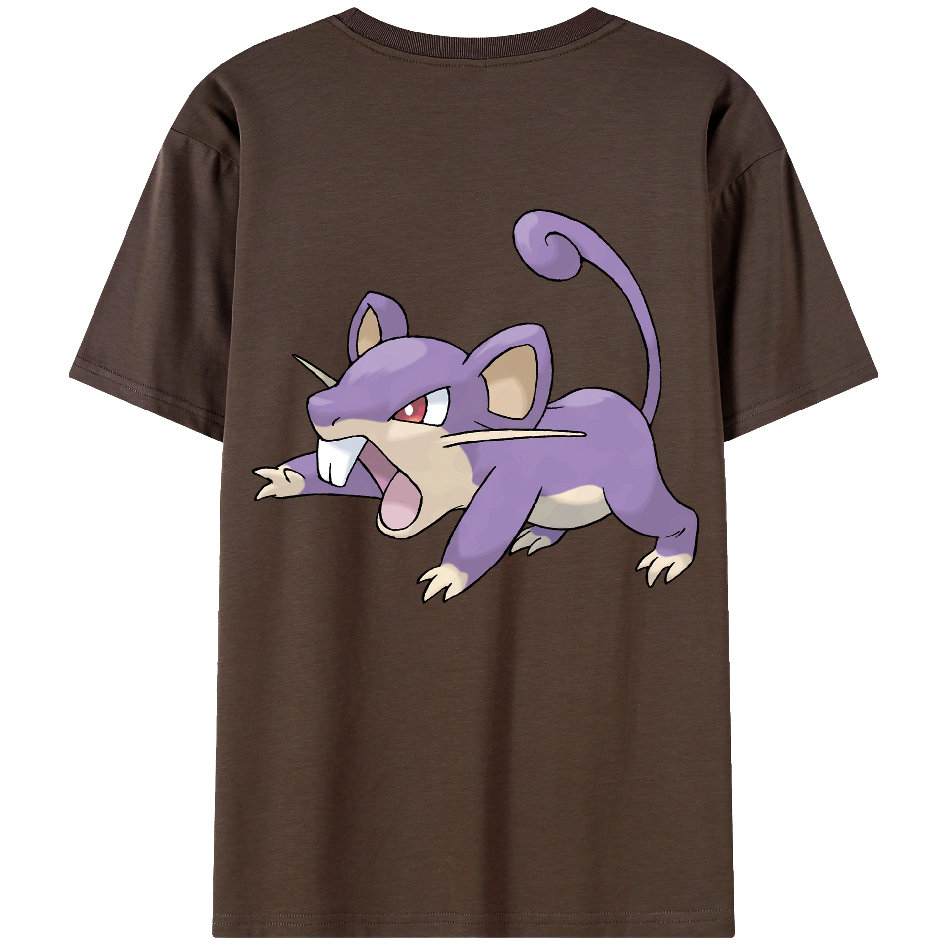 （画像用） ポケットモンスター Pokémon 綿100％半袖Tシャツ（背面プリント）
