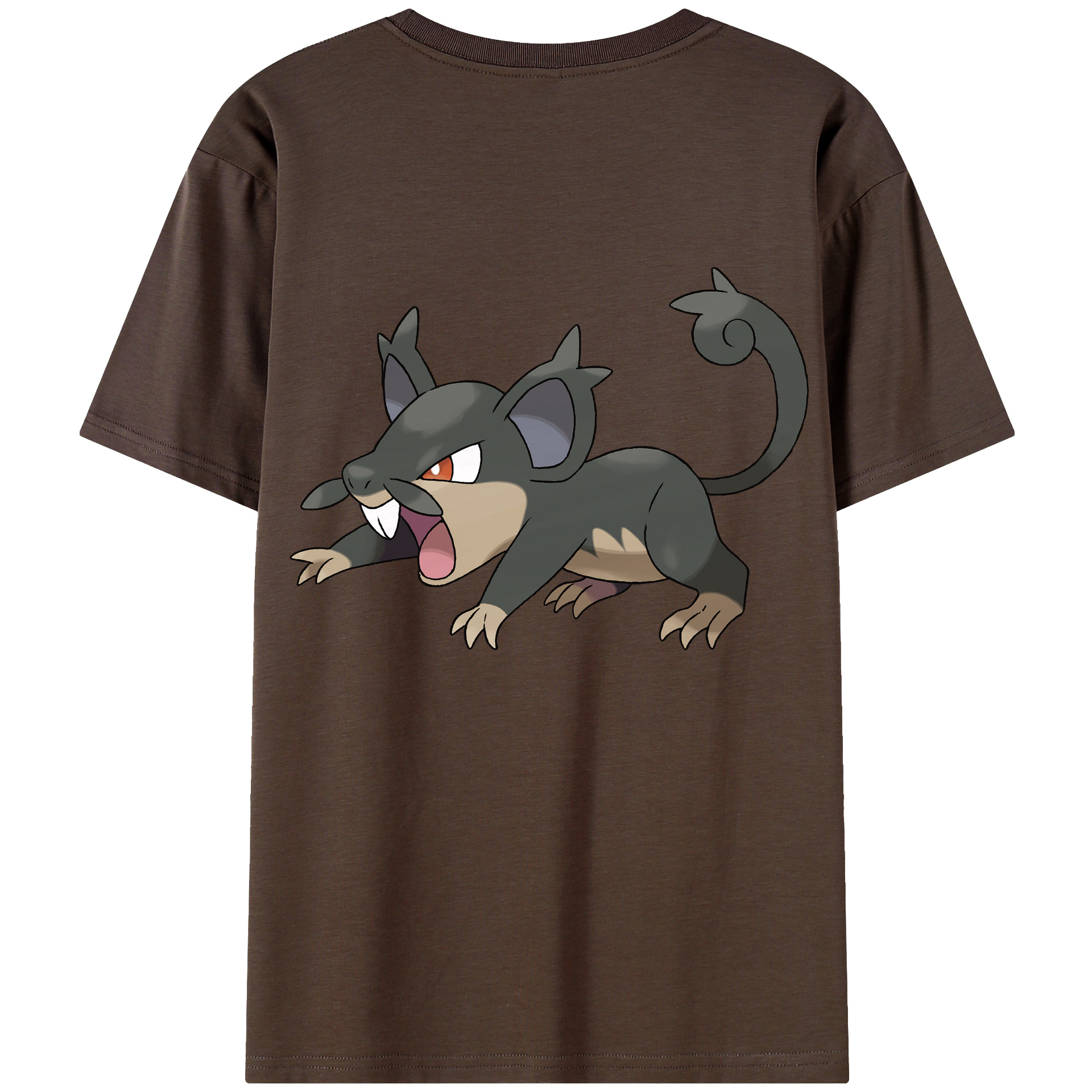 （画像用） ポケットモンスター Pokémon 綿100％半袖Tシャツ（背面プリント）