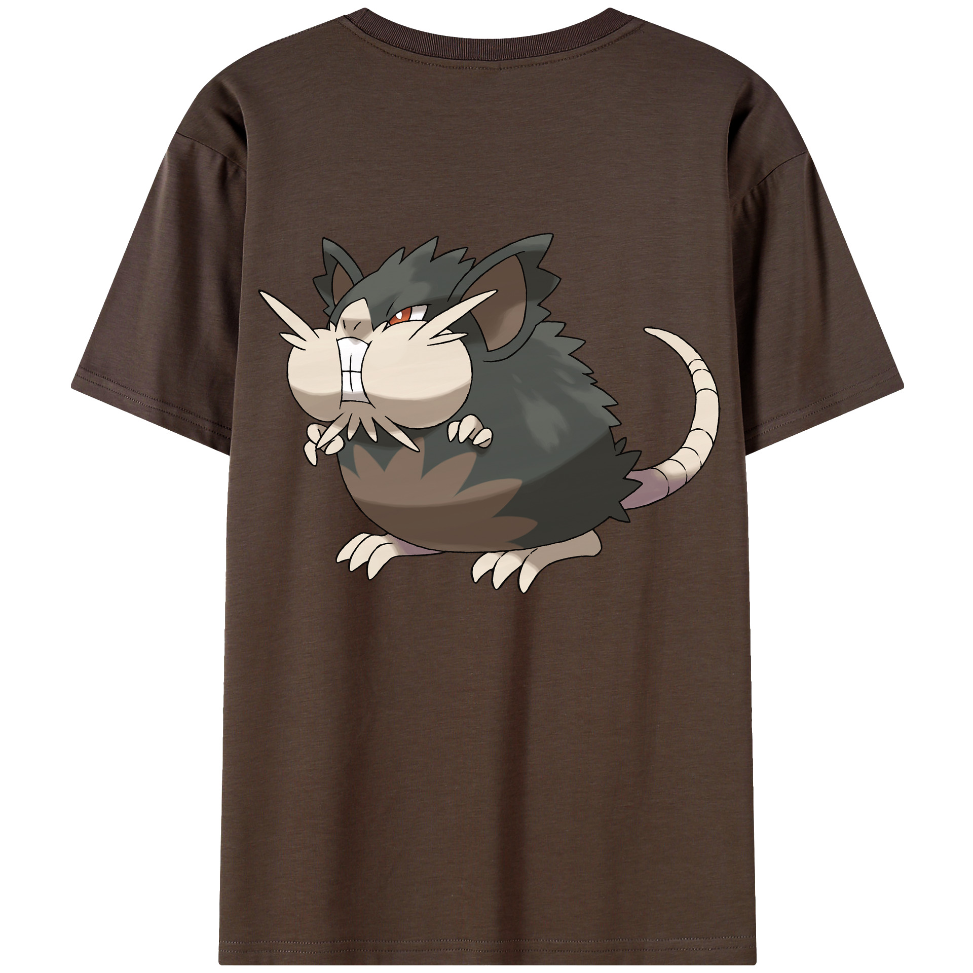 （画像用） ポケットモンスター Pokémon 綿100％半袖Tシャツ（背面プリント）
