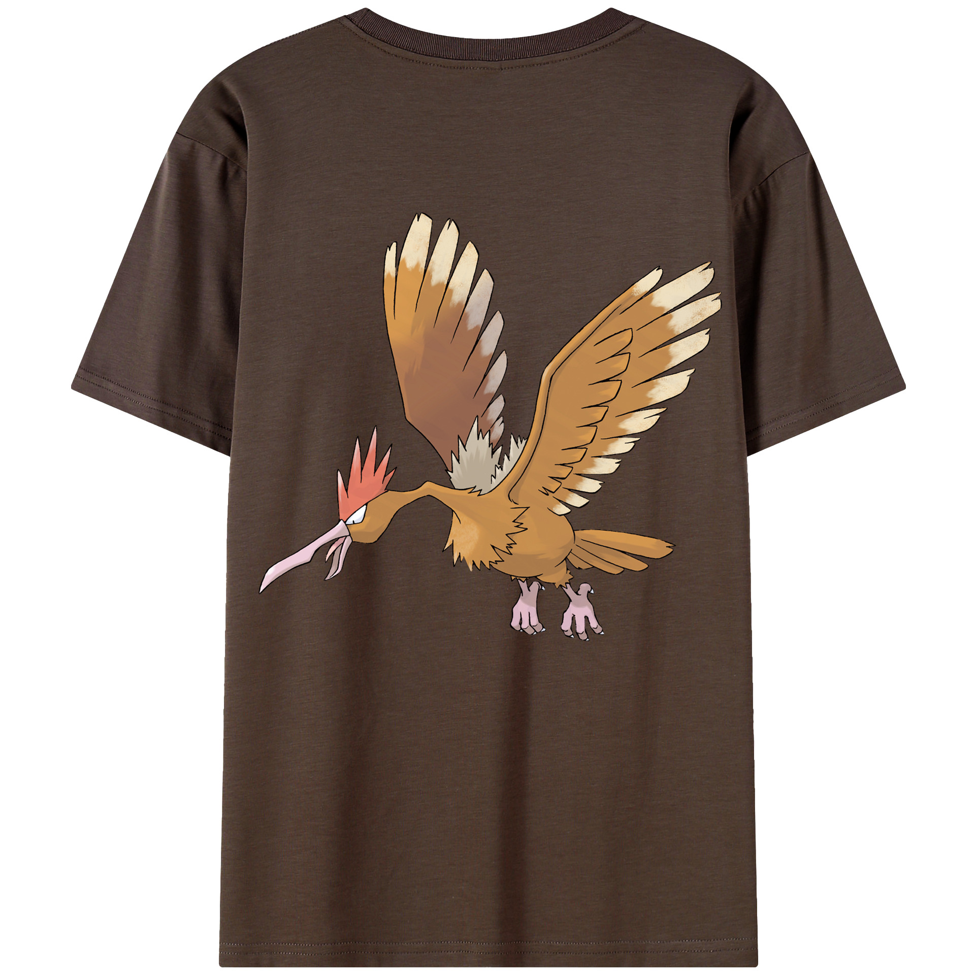 （画像用） ポケットモンスター Pokémon 綿100％半袖Tシャツ（背面プリント）