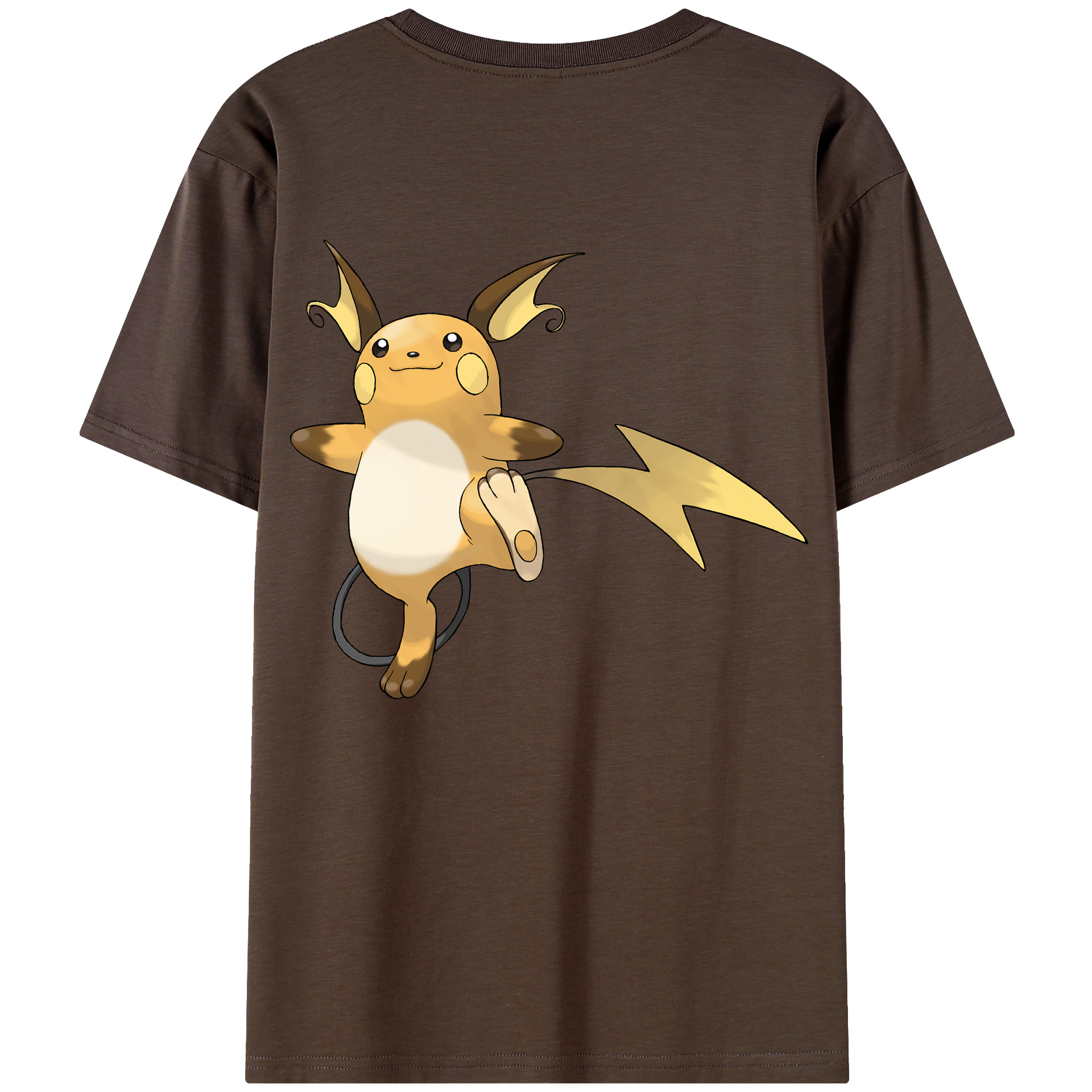 （画像用） ポケットモンスター Pokémon 綿100％半袖Tシャツ（背面プリント）