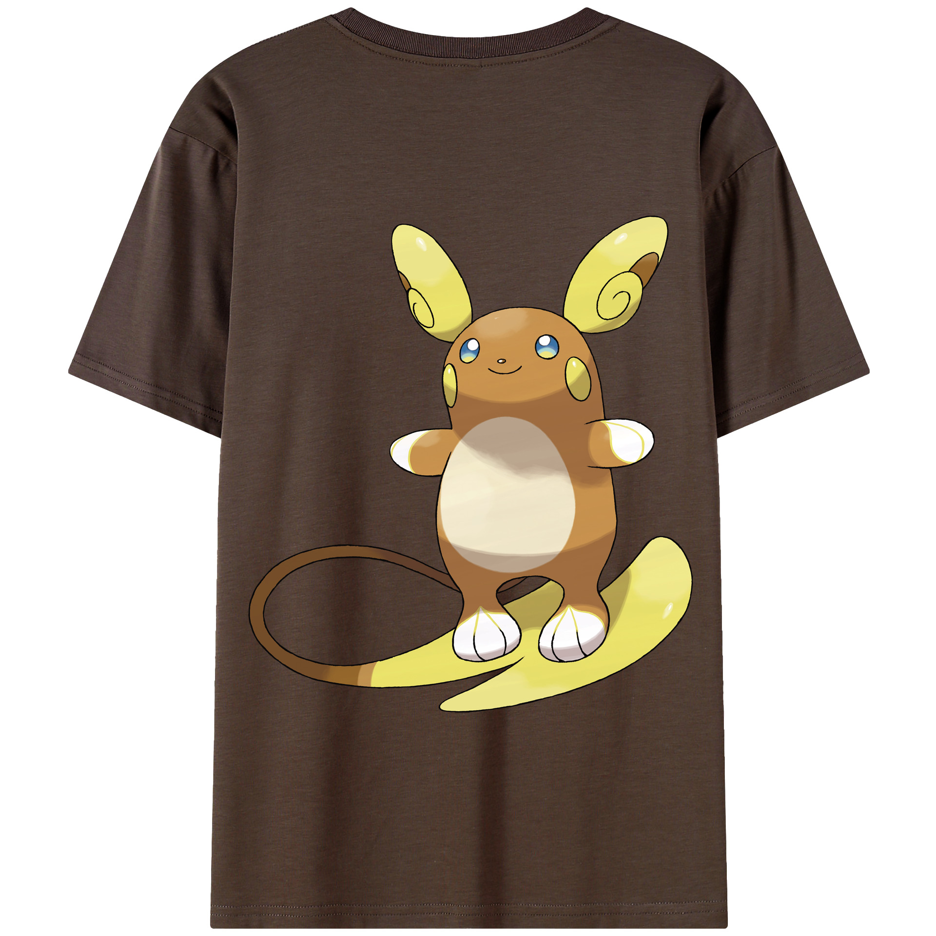 （画像用） ポケットモンスター Pokémon 綿100％半袖Tシャツ（背面プリント）