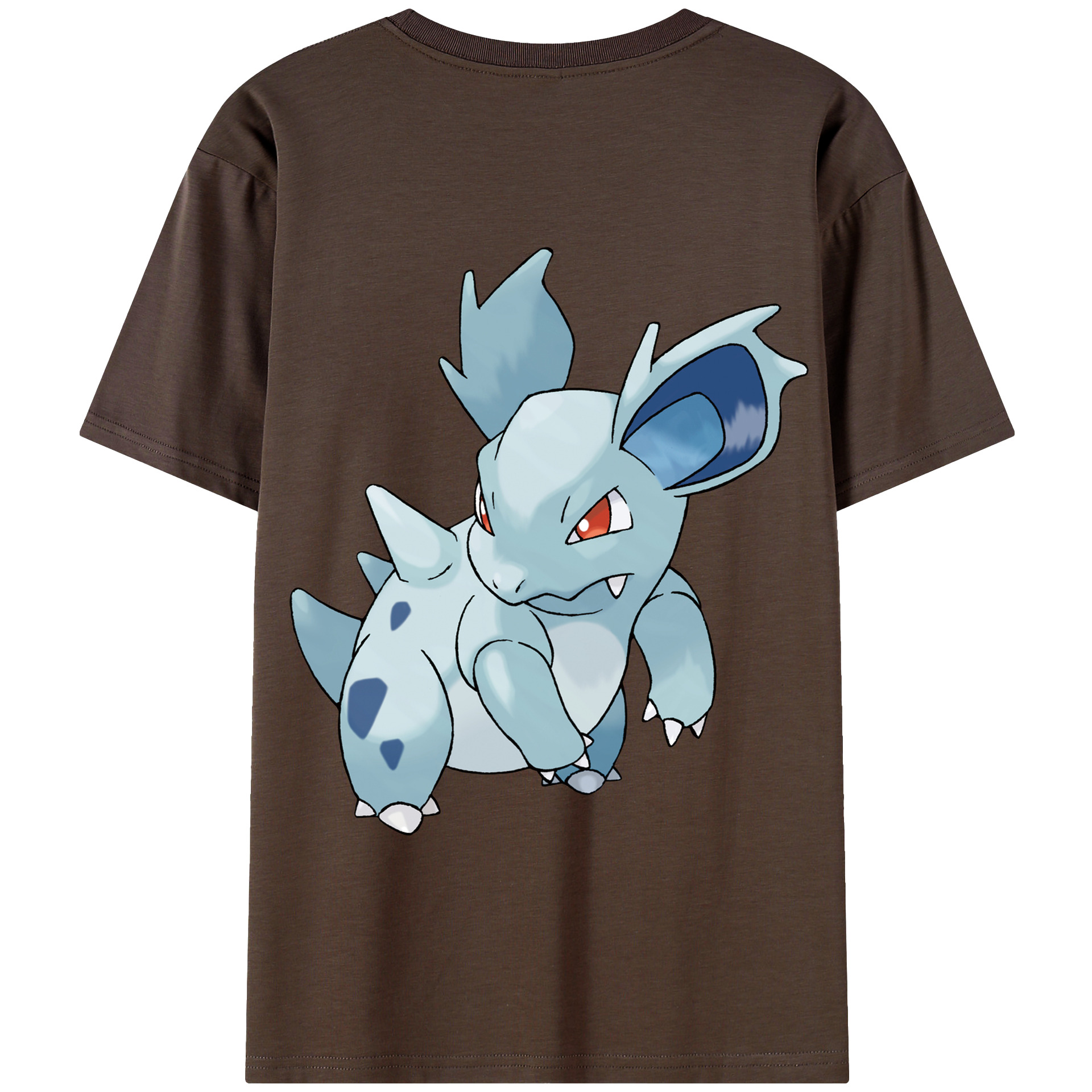 （画像用） ポケットモンスター Pokémon 綿100％半袖Tシャツ（背面プリント）