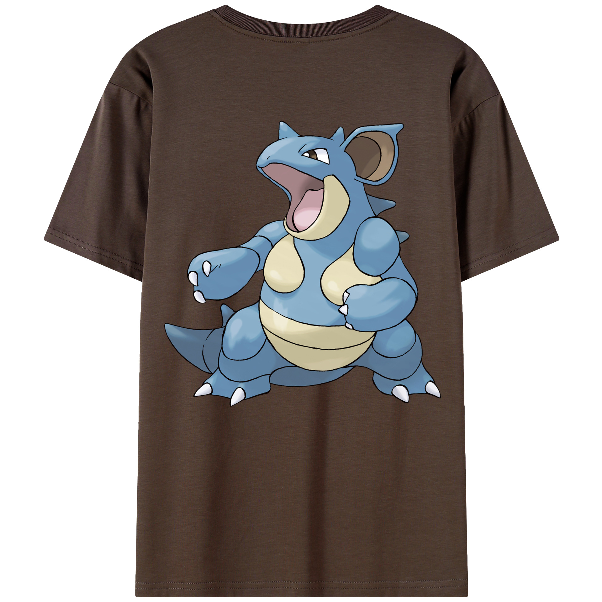 （画像用） ポケットモンスター Pokémon 綿100％半袖Tシャツ（背面プリント）