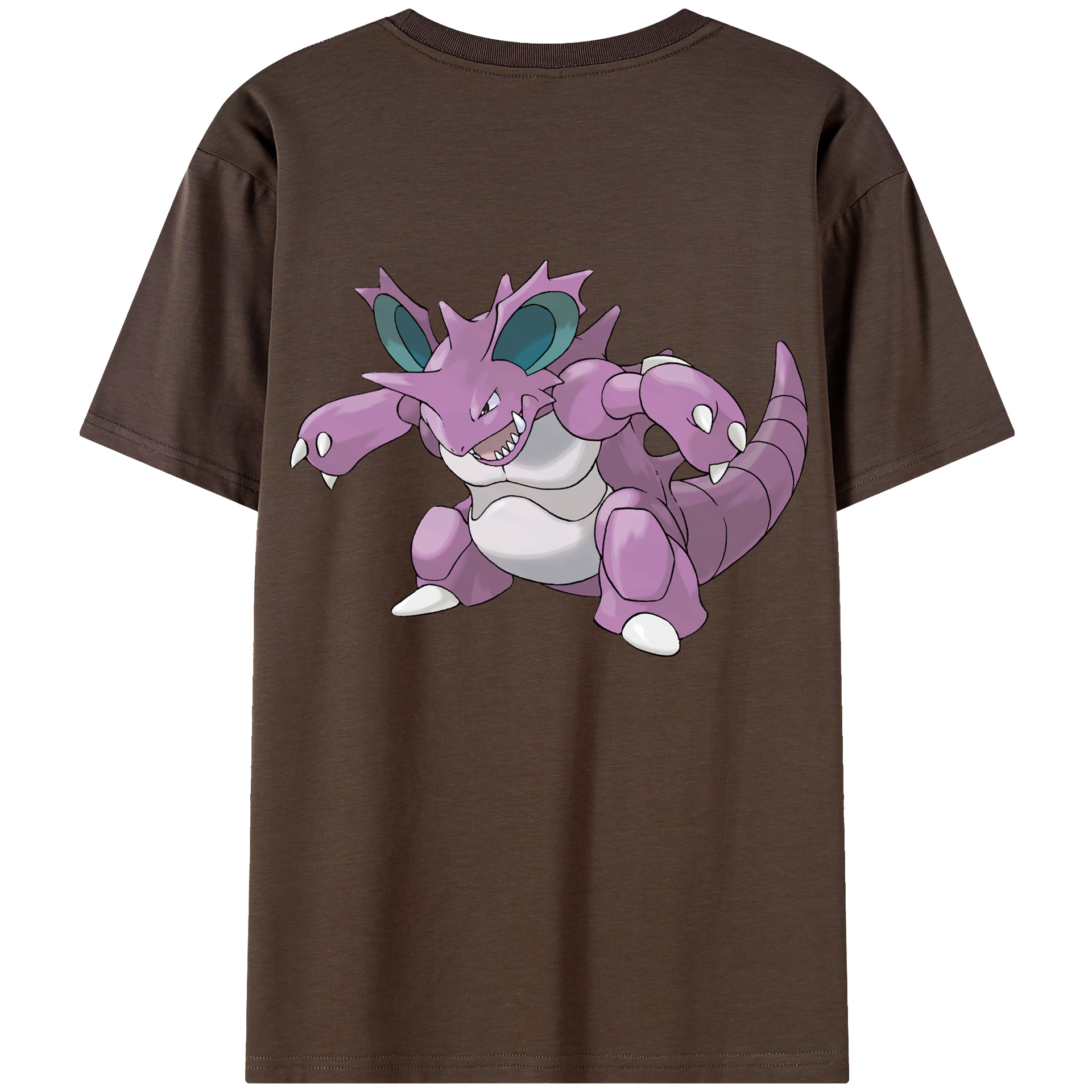（画像用） ポケットモンスター Pokémon 綿100％半袖Tシャツ（背面プリント）