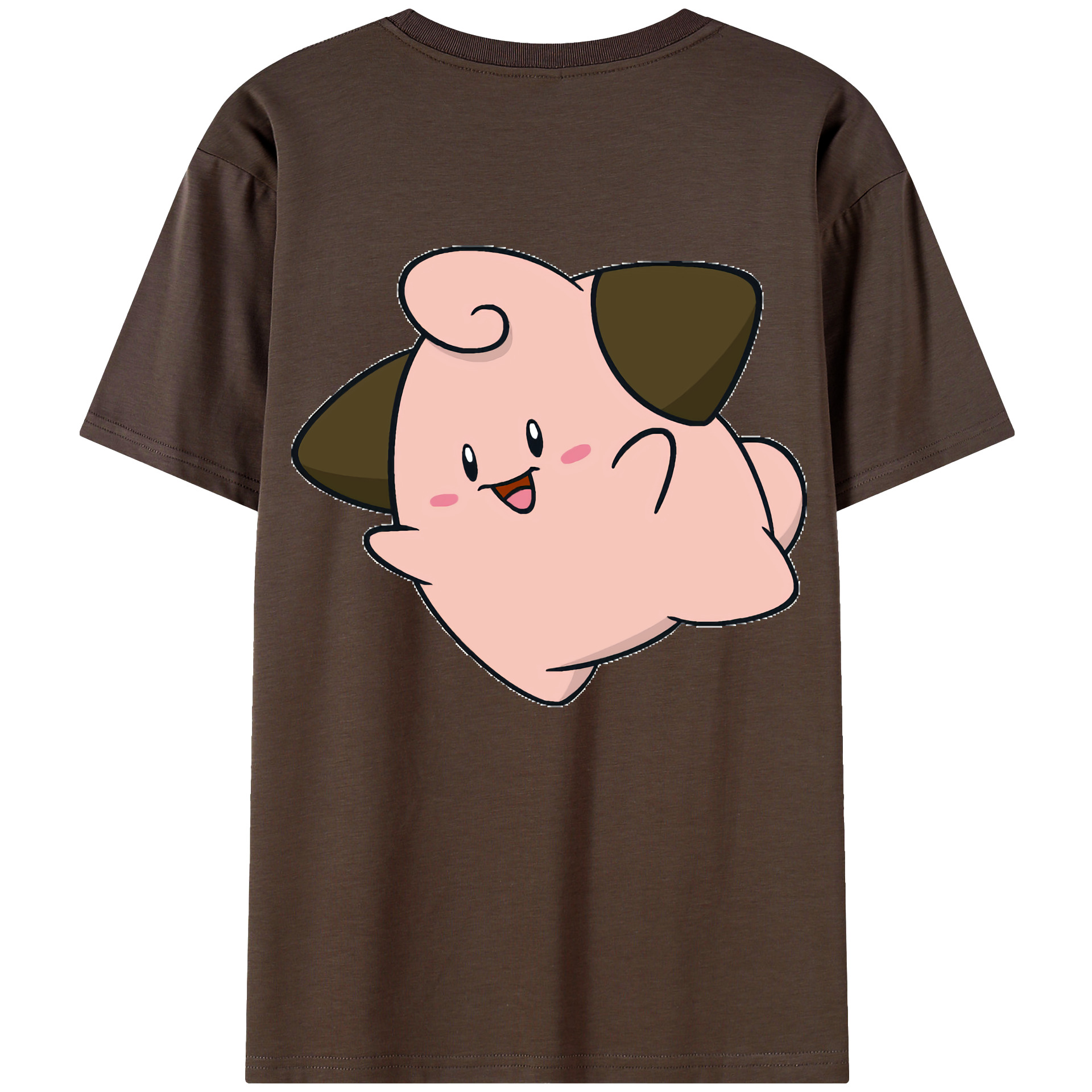 （画像用） ポケットモンスター Pokémon 綿100％半袖Tシャツ（背面プリント）